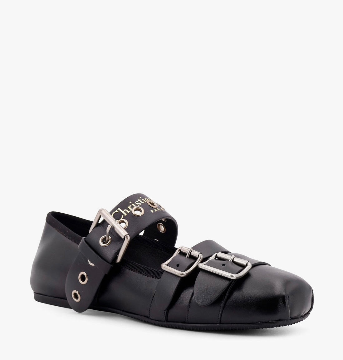 CHRISTIAN DIOR DIOR PUNK BALLET FLATS - 2