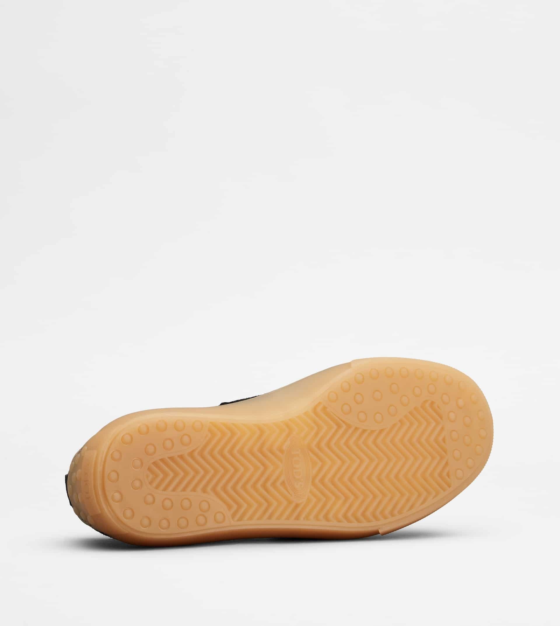 TOD'S SNEAKERS IN FABRIC AND SUEDE - BLACK - 4