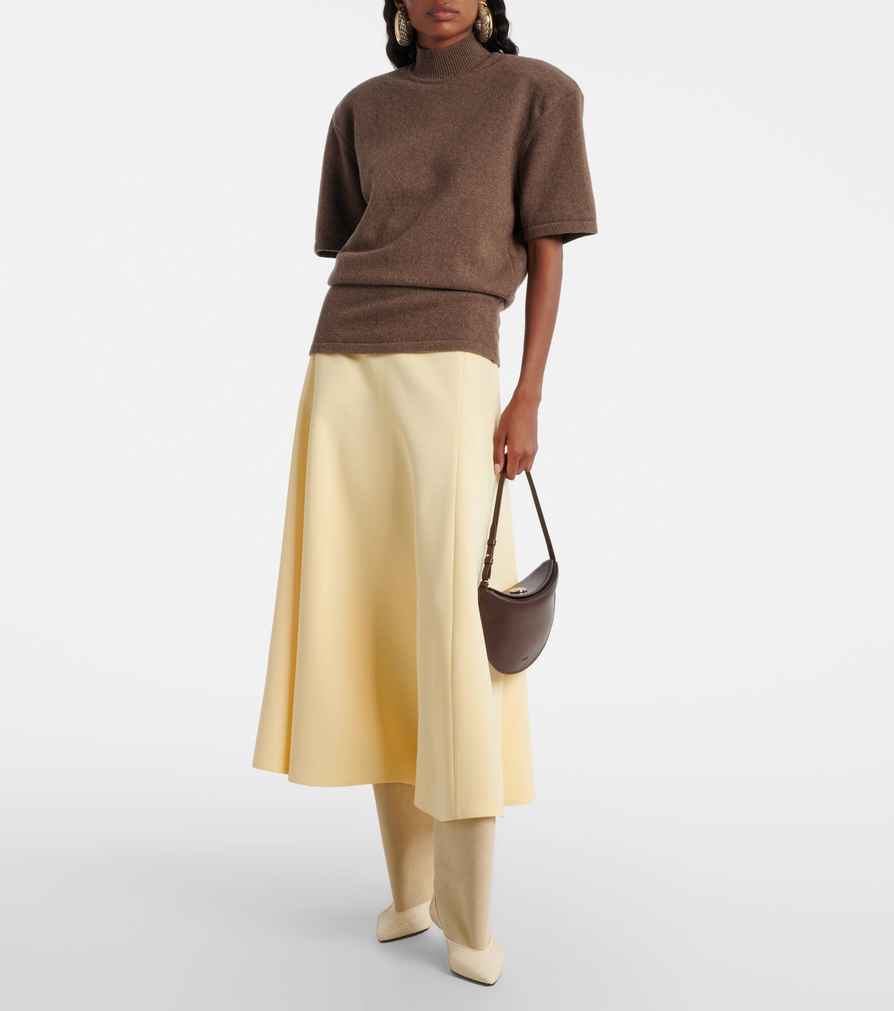 Tourni leather and suede ankle boots - 3