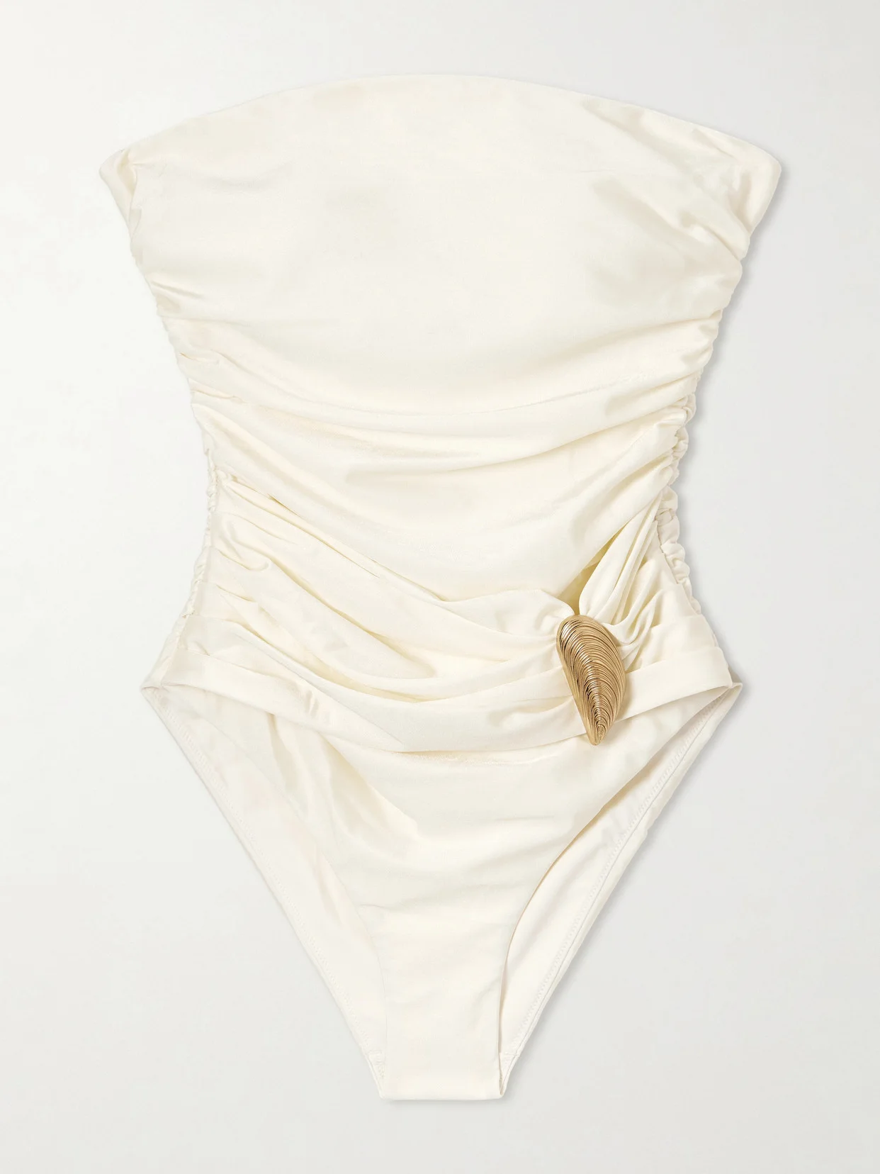 Lorena Strapless Embellished Swimsuit - 1