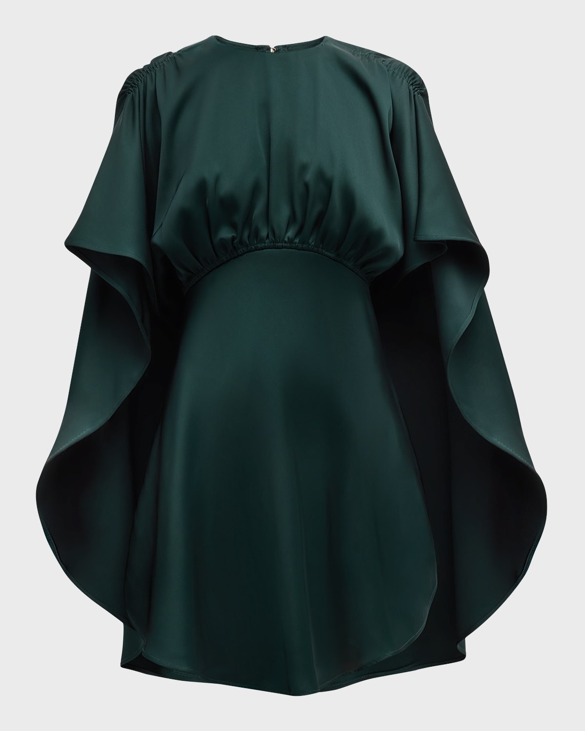 Zimmermann Eden Cascading Cape Mini Dress | neimanmarcus