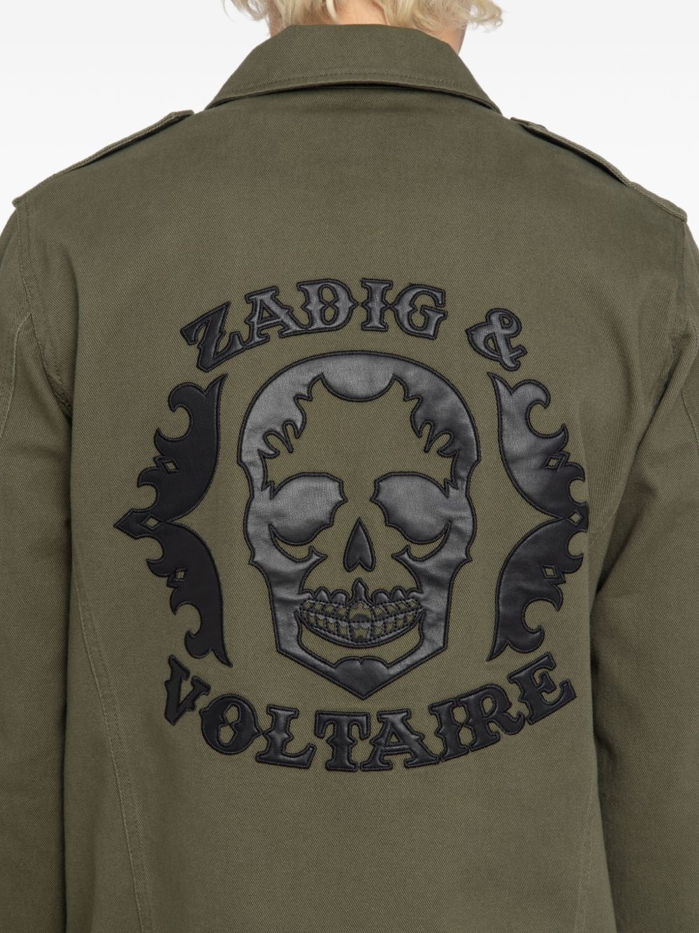 Kido skull-embroidered jacket - 5