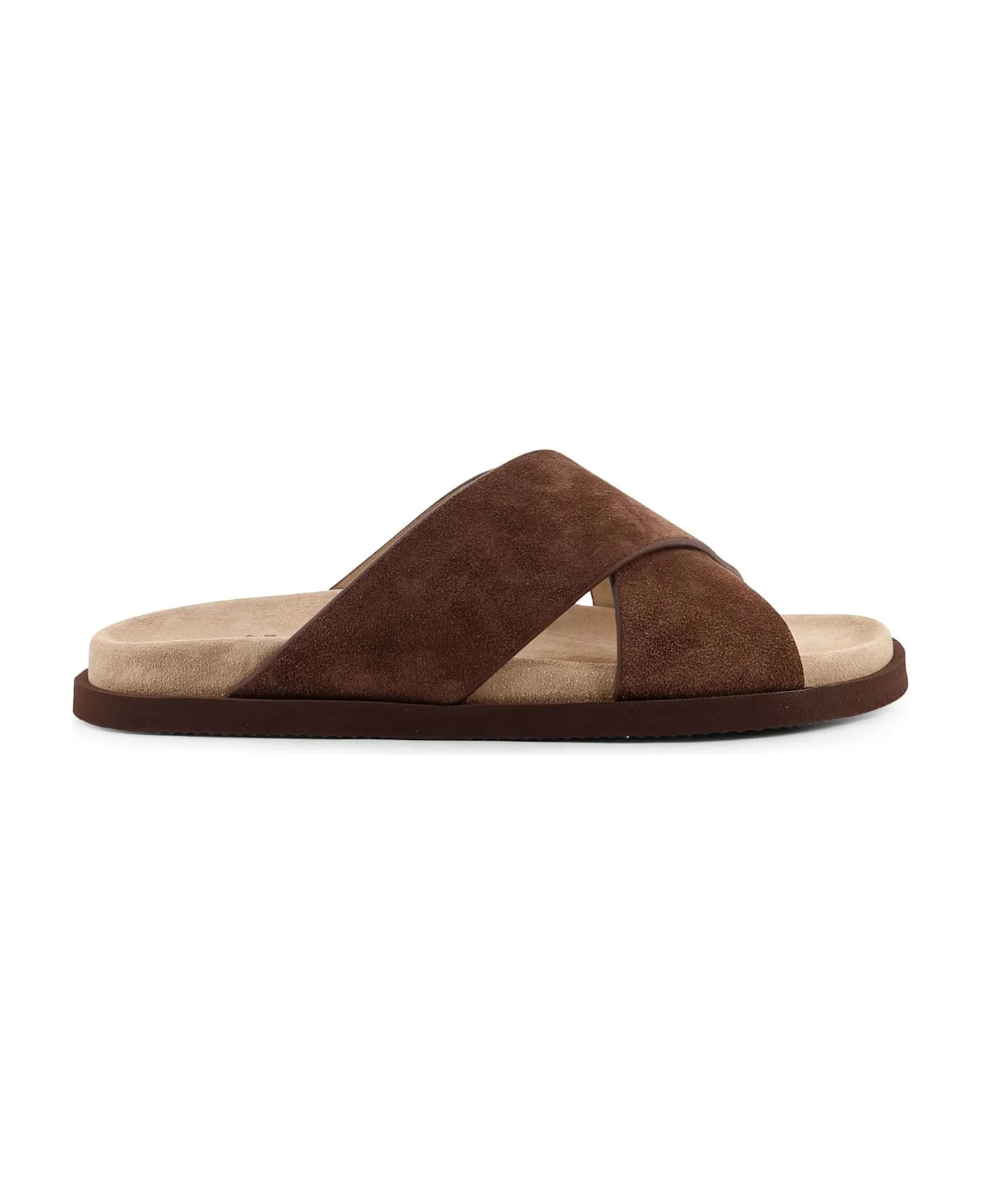 Low Suede Sandals - 1