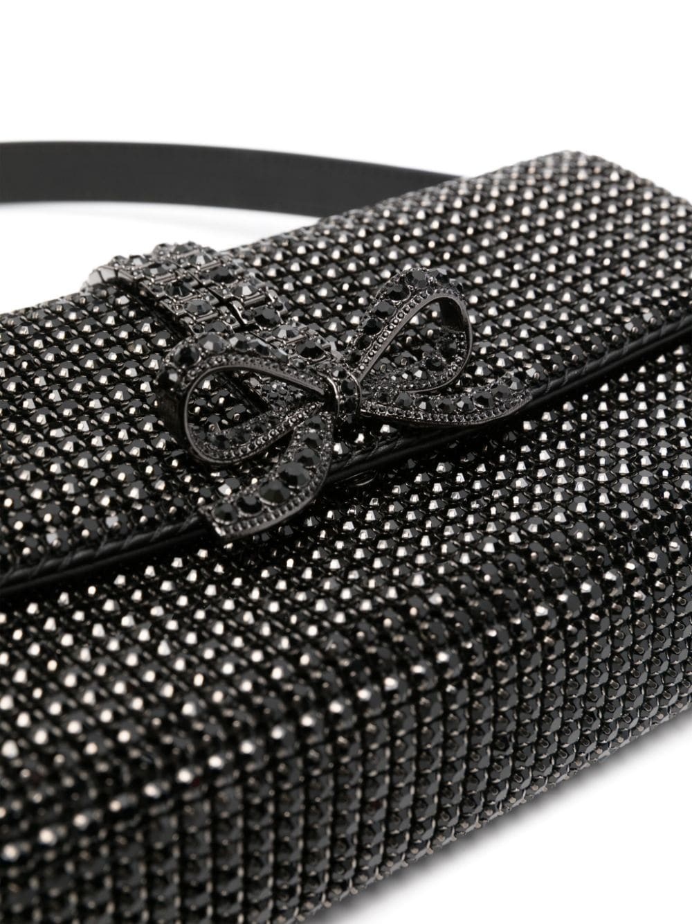 gem-embellished shoulder bag - 4