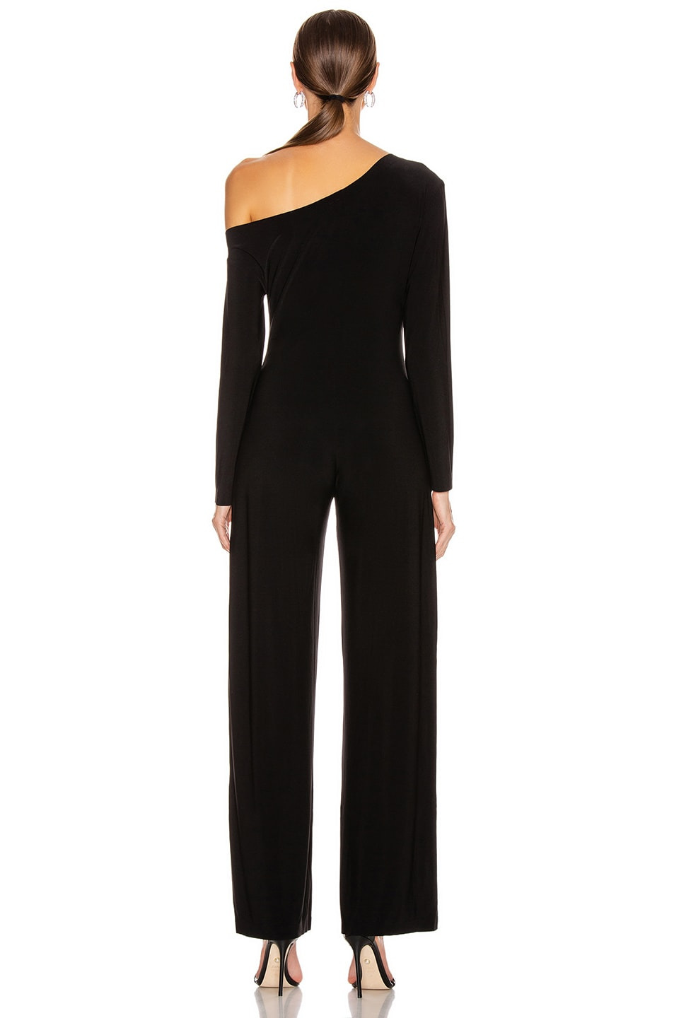 Long Sleeve Drop Shoulder Jumpsuit - 3