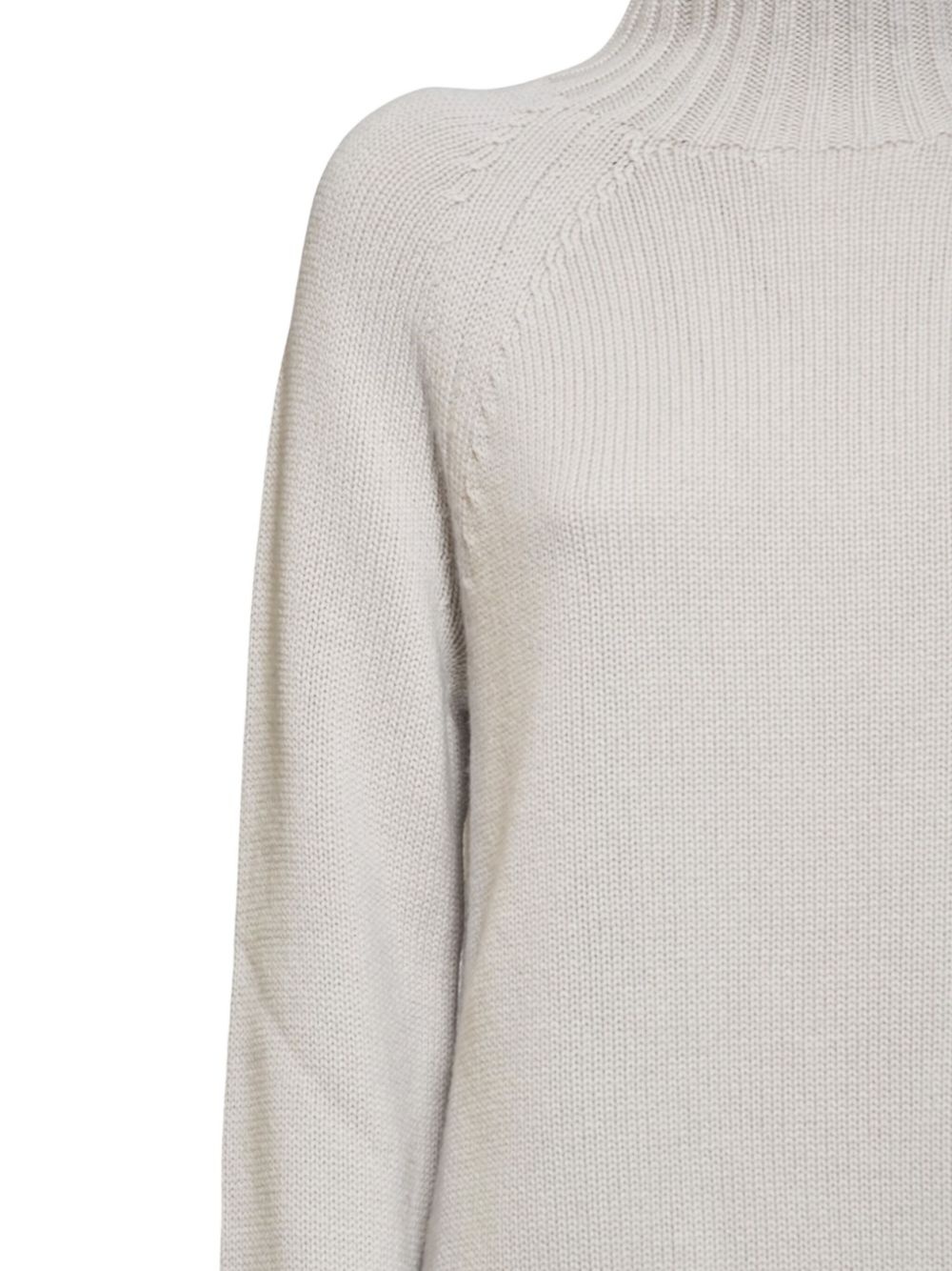 high-neck chunky-knit sweater - 3
