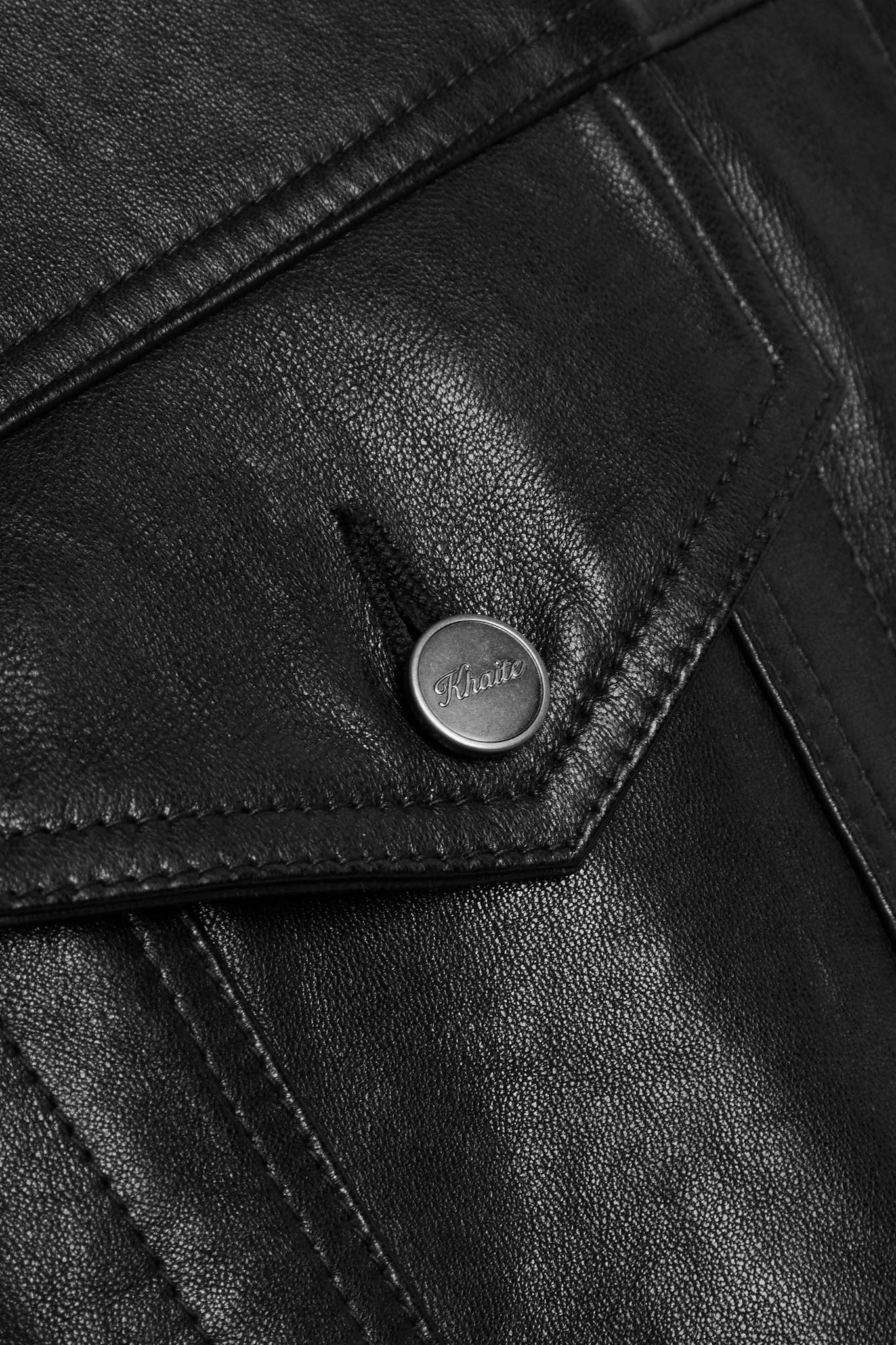 Grizzo oversized leather jacket - 5