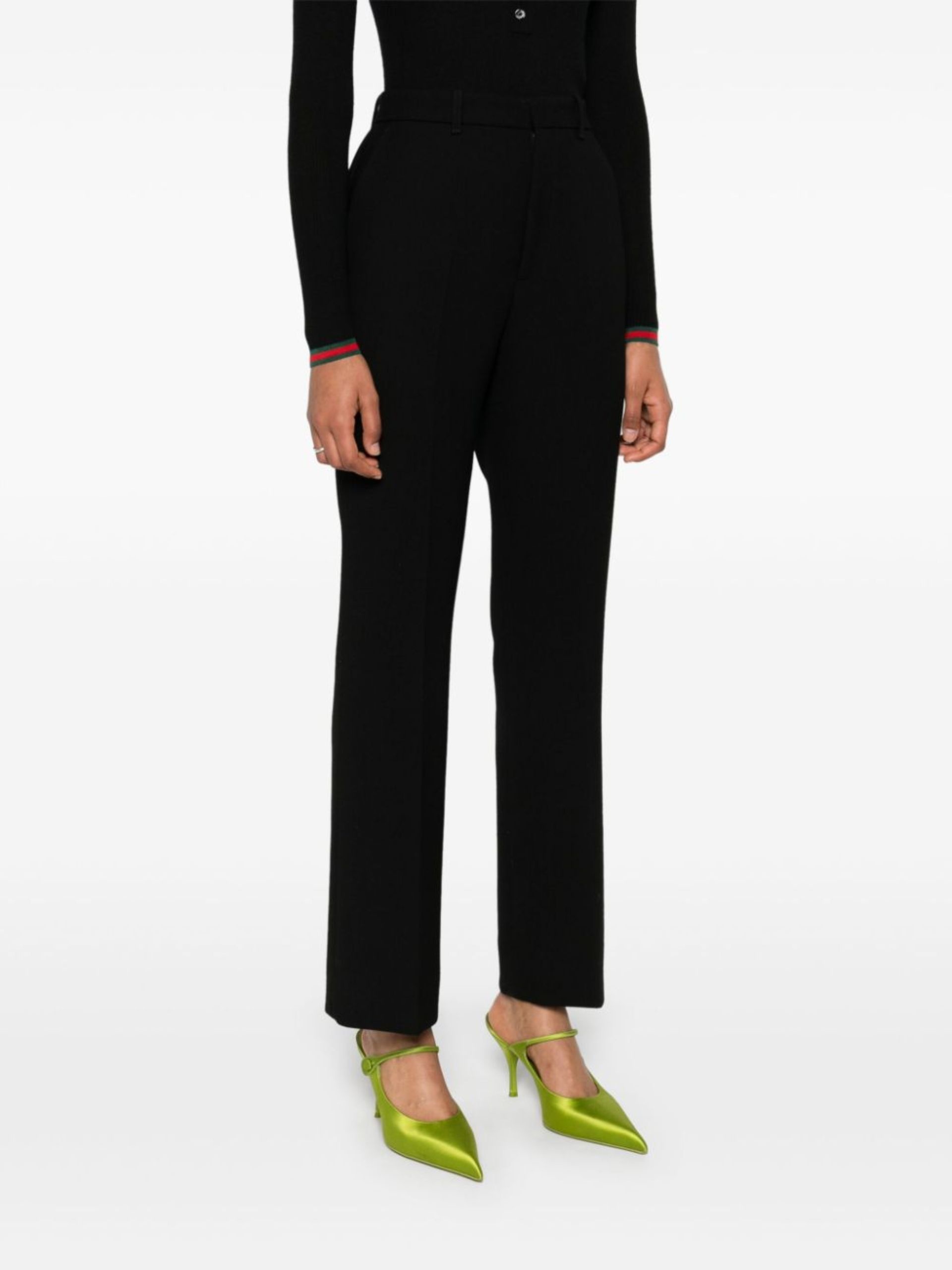 Light Wool Crêpe Trousers - 3
