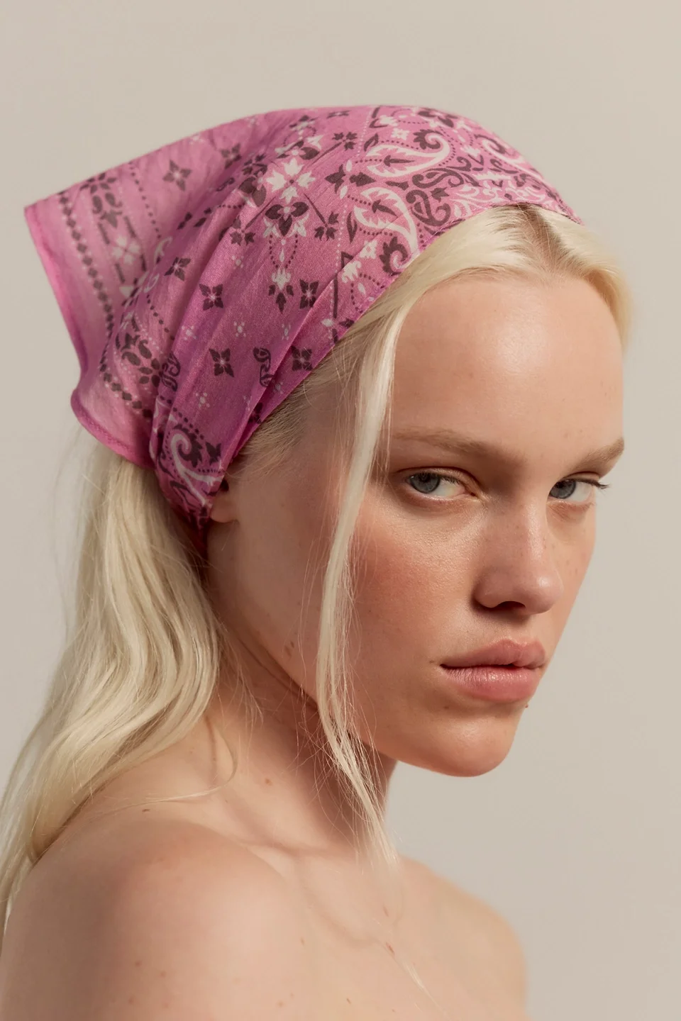 Bridgette Bandana Hair Scarf - 1
