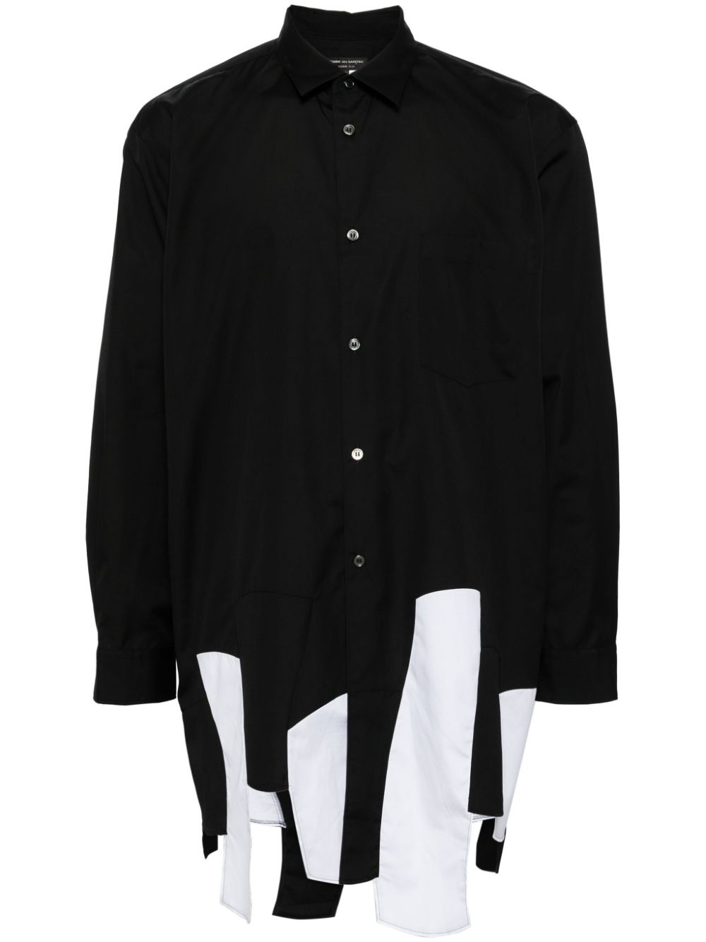 unique hem long shirt - 1