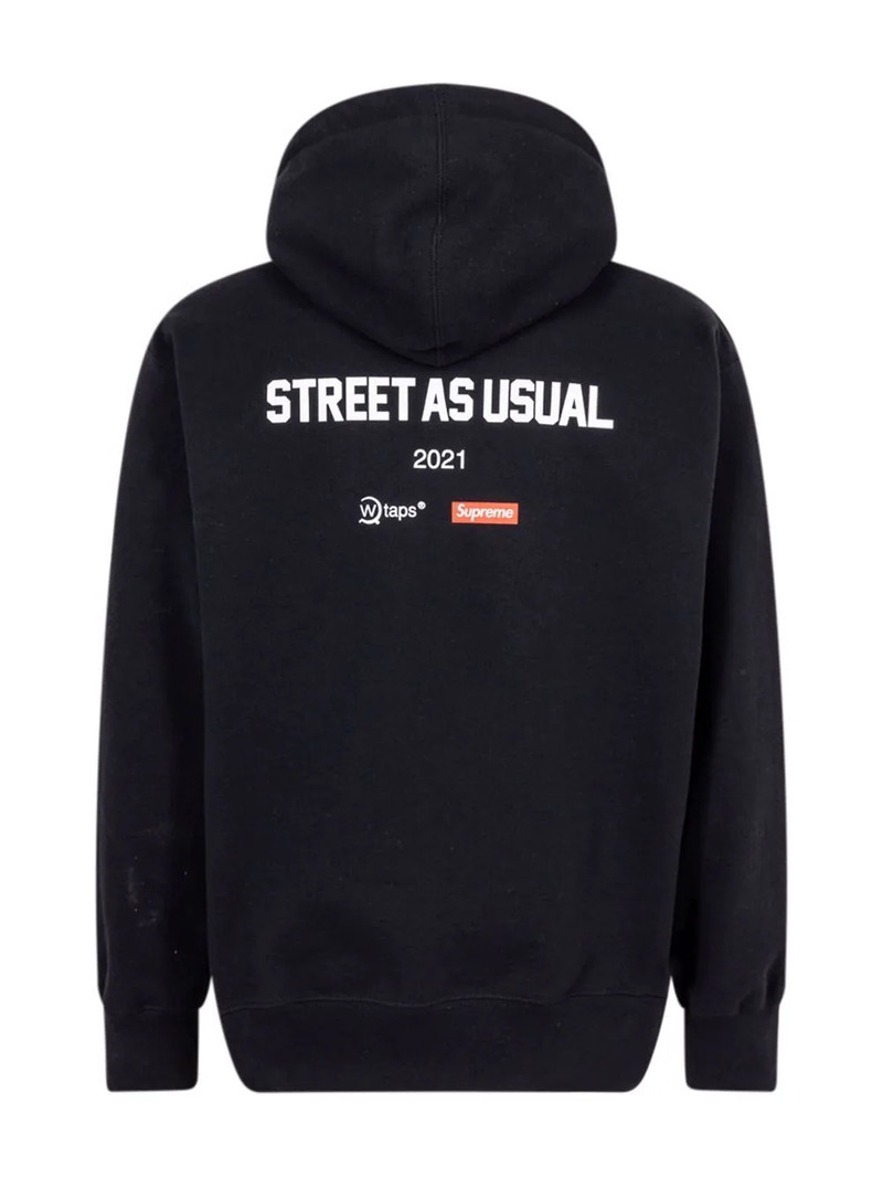 Supreme x WTAPS Sic'em! hoodie outlook