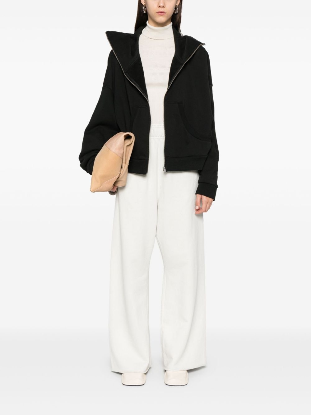 zip-up hoodie - 2
