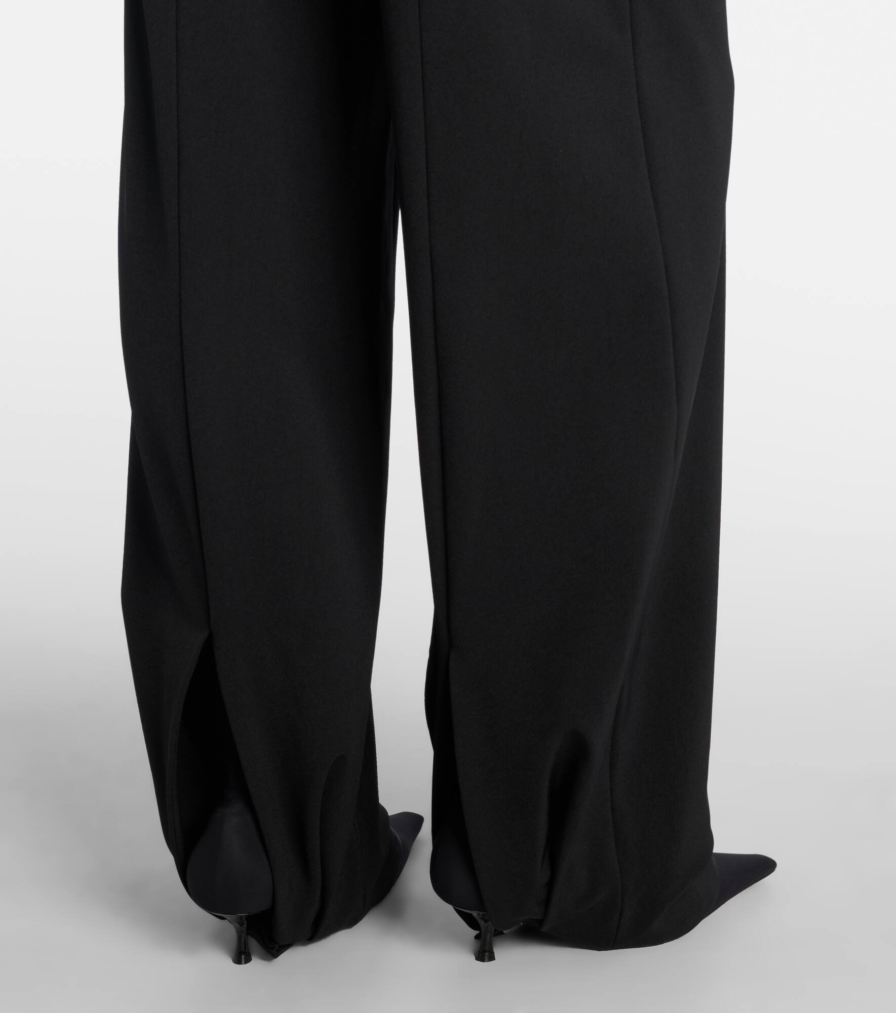 Mid-rise straight pants - 6
