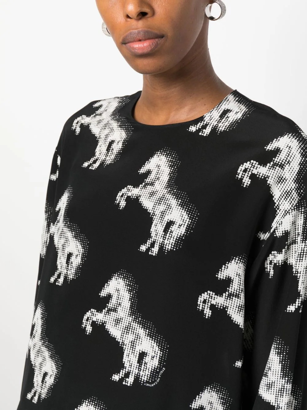 Pixel Horses Shirt Top - 5