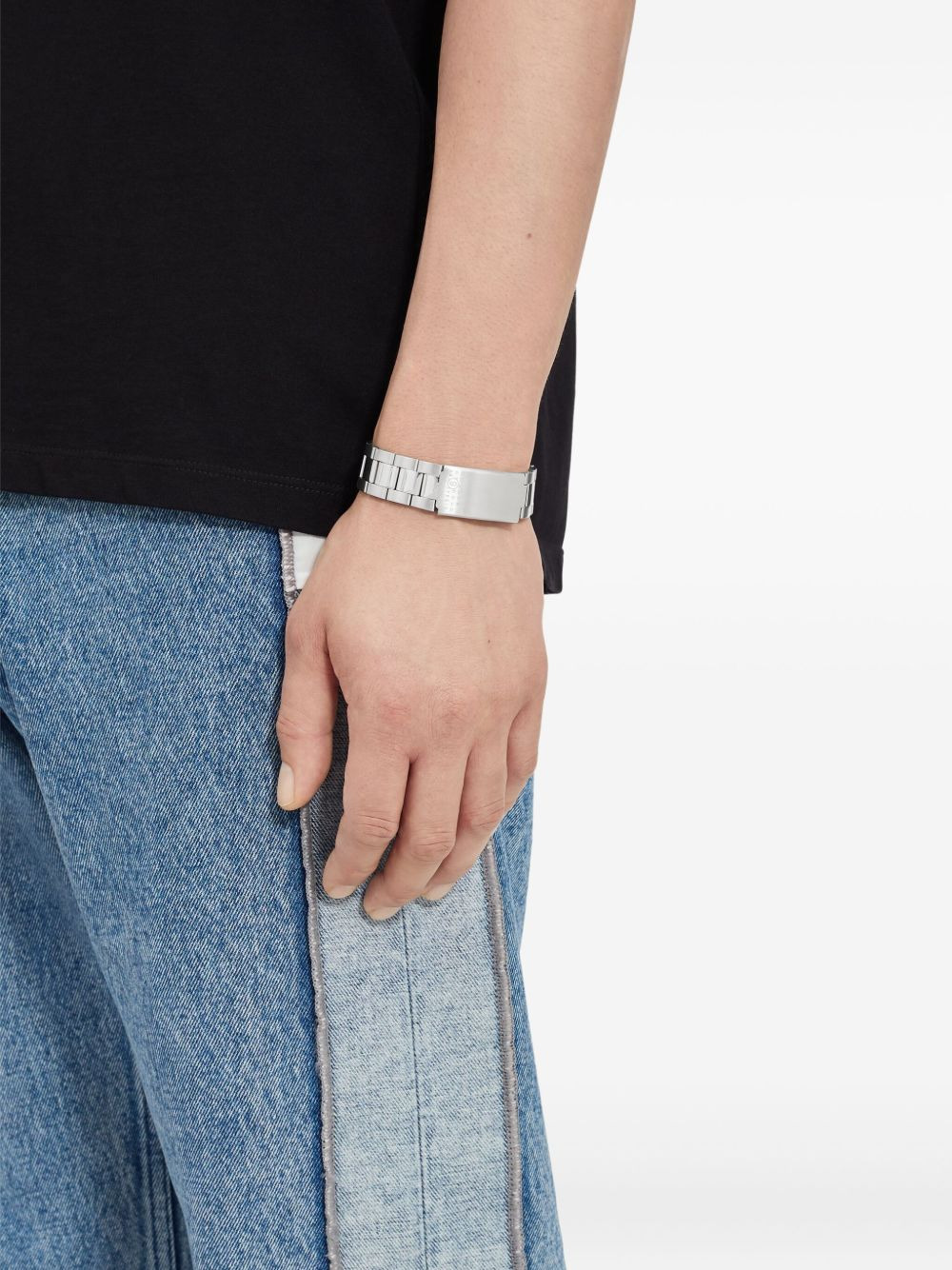 numbered-plaque bracelet - 1
