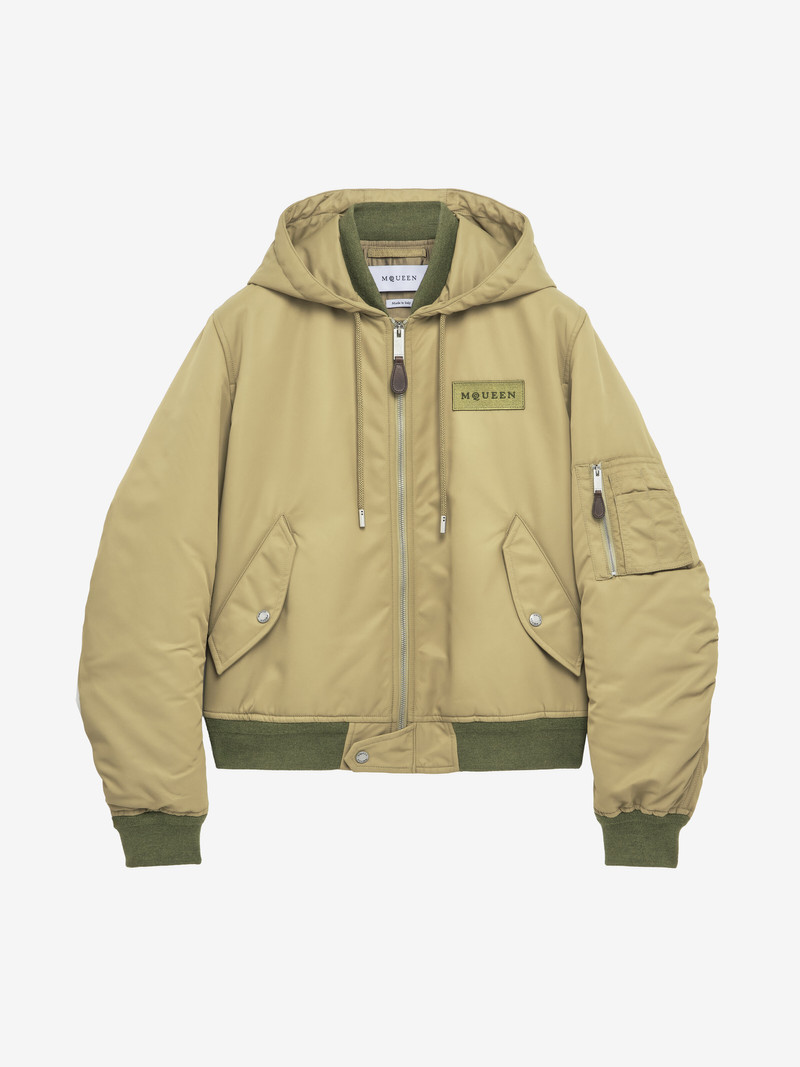 Hooded Nylon Jacket 1