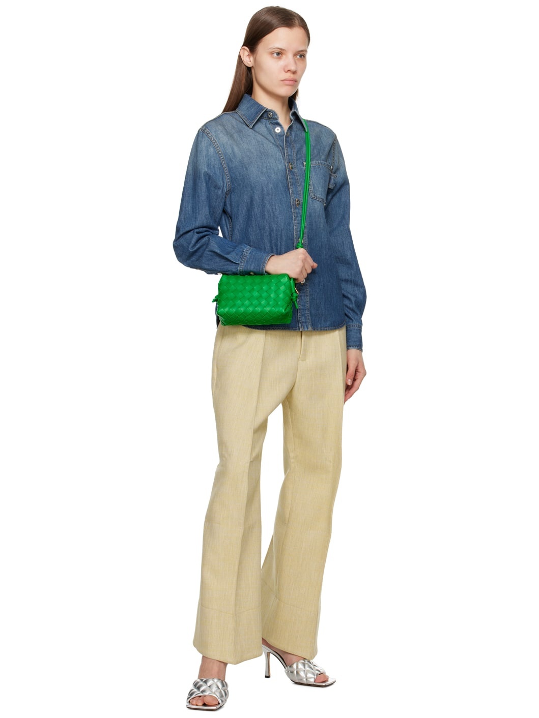 Green Mini Loop Camera Bag - 4