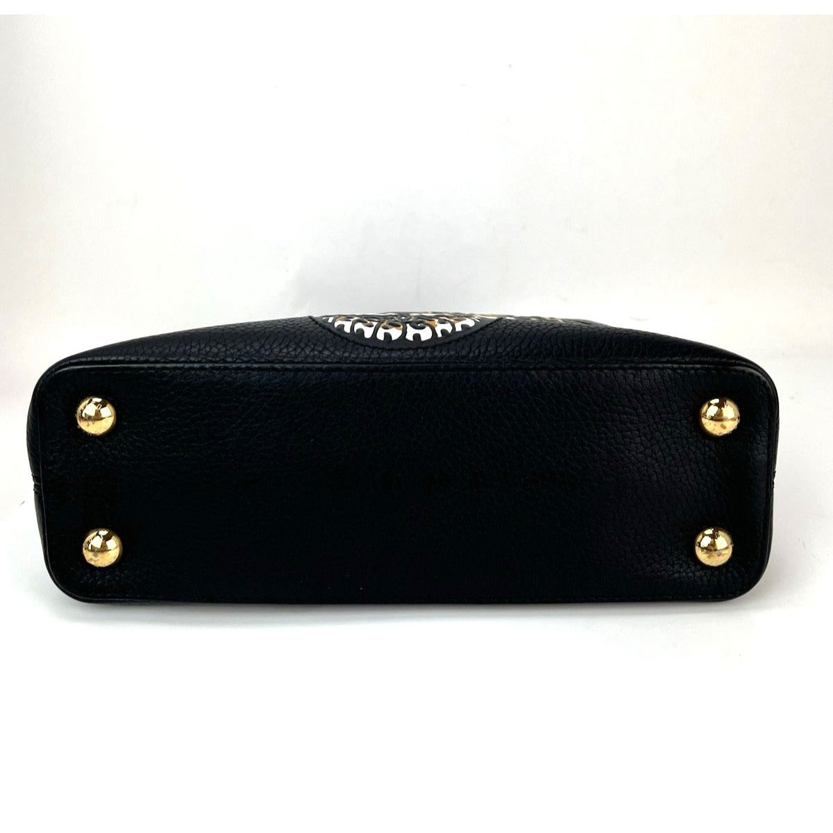 Louis Vuitton  Taurillon Capucines Trapped Leopard BB Black Shoulder Bag - 6