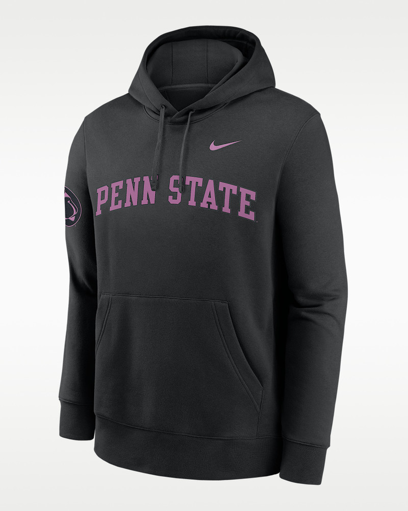 Penn State Sideline Club Men's Nike College Pullover Hoodie 1