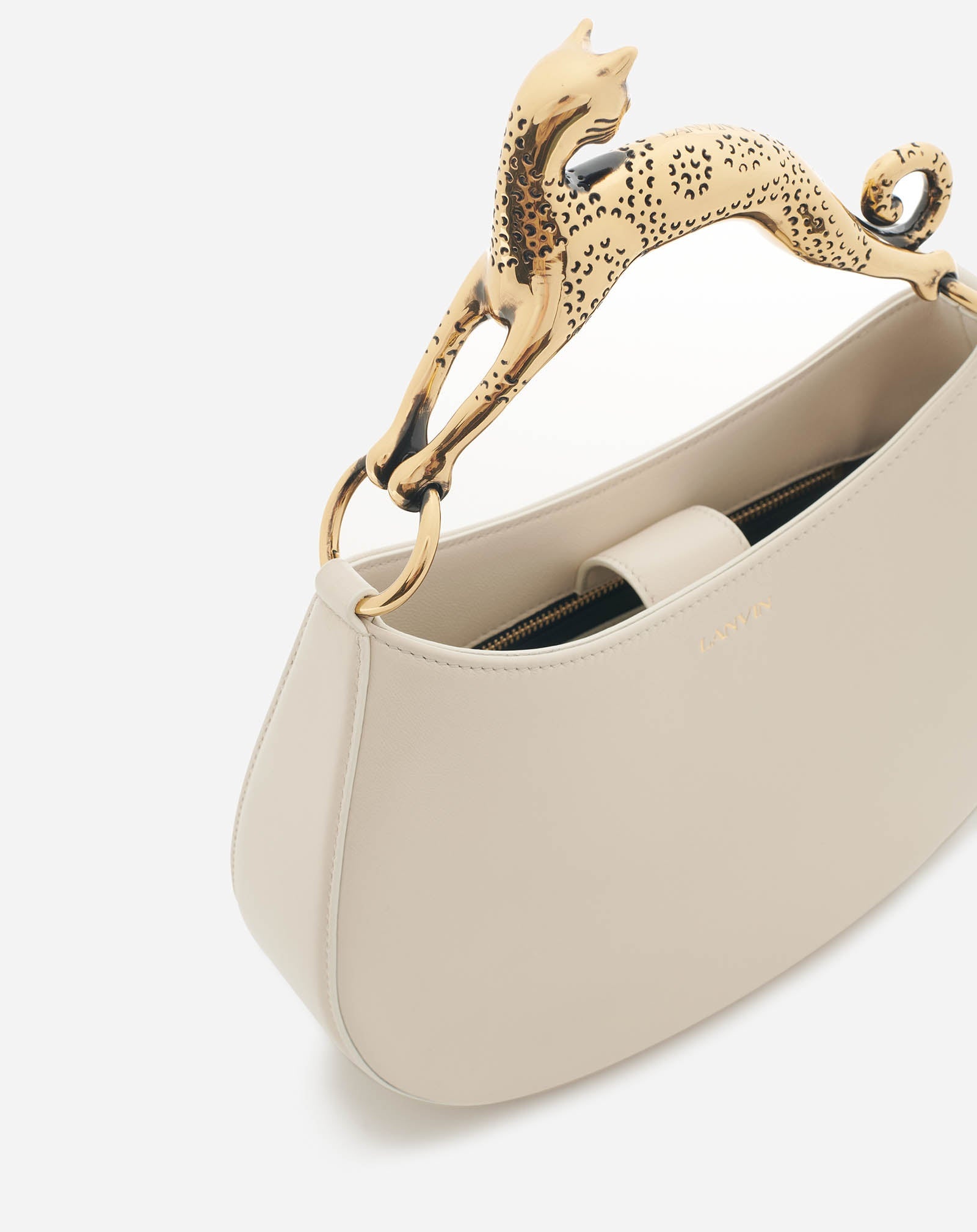 HOBO CAT BAG SM IN LAMB LEATHER - 5