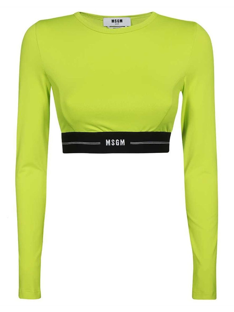 cropped T-shirt 1