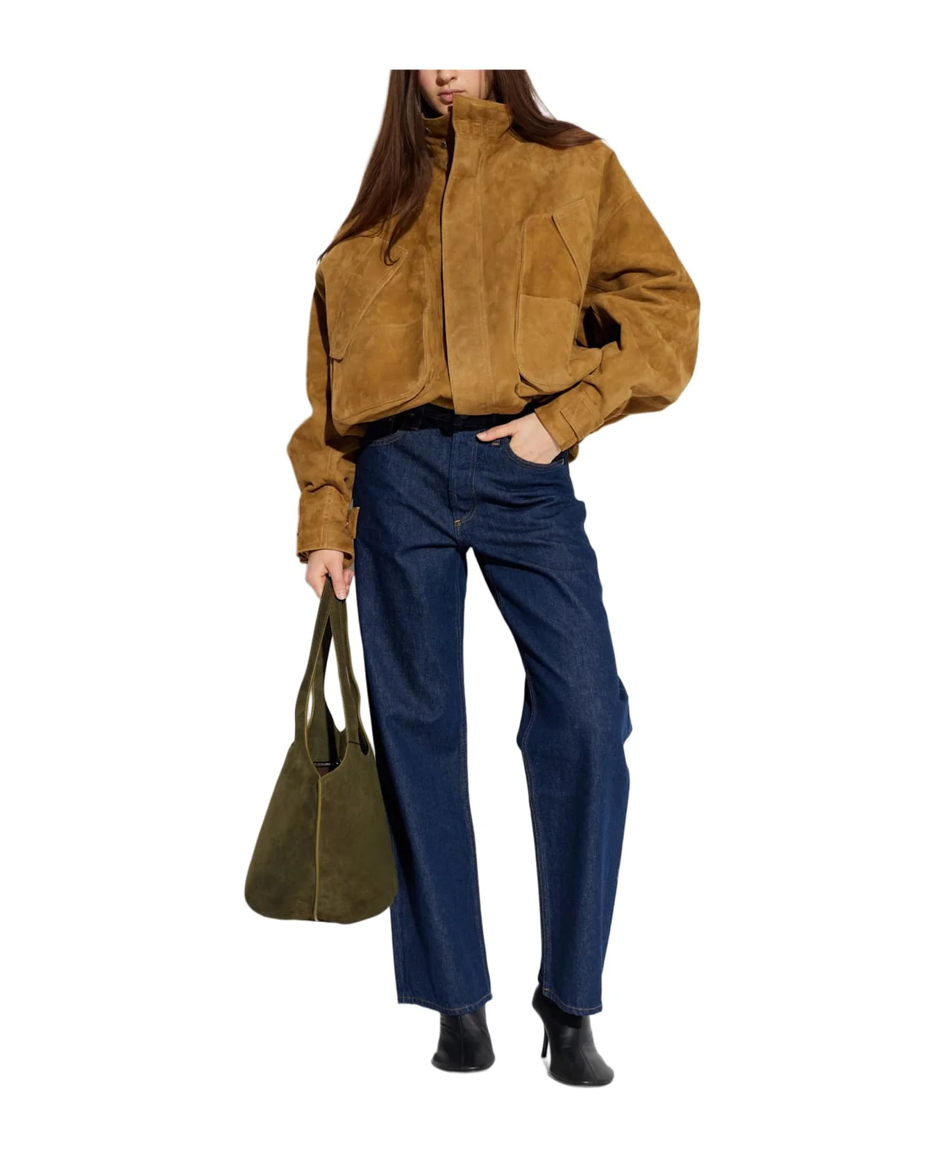 The Attico Leather Jacket - 1