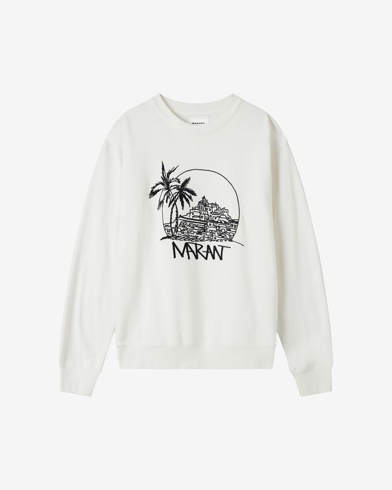 MIKOY PRINTED COTTON SWEATSHIRT - 1