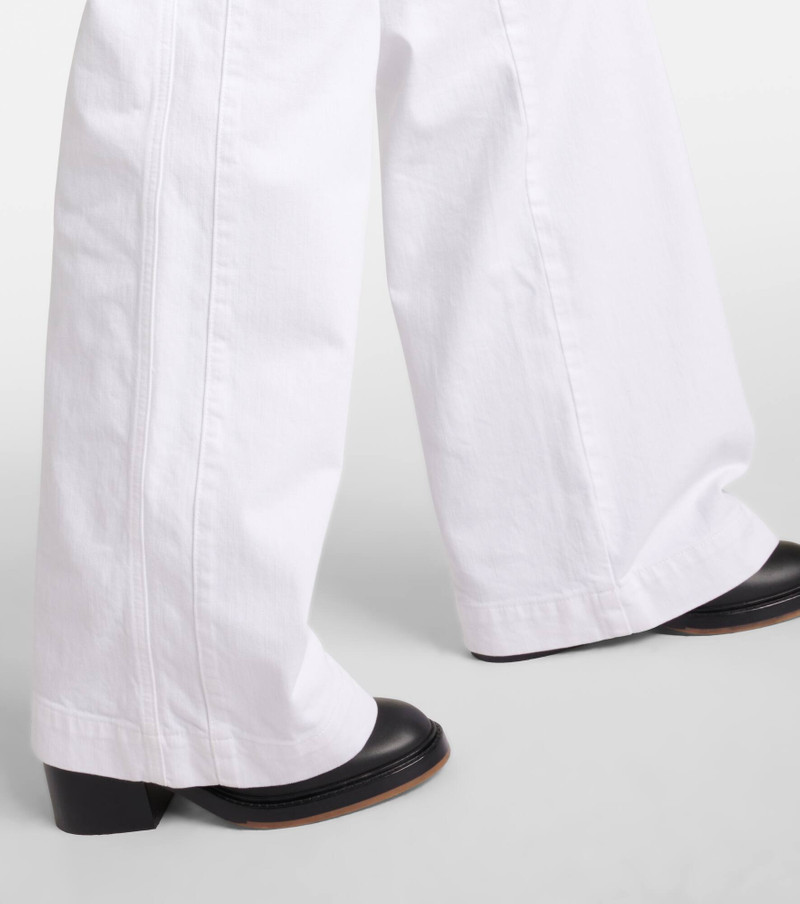 High-rise wide-leg pants 5