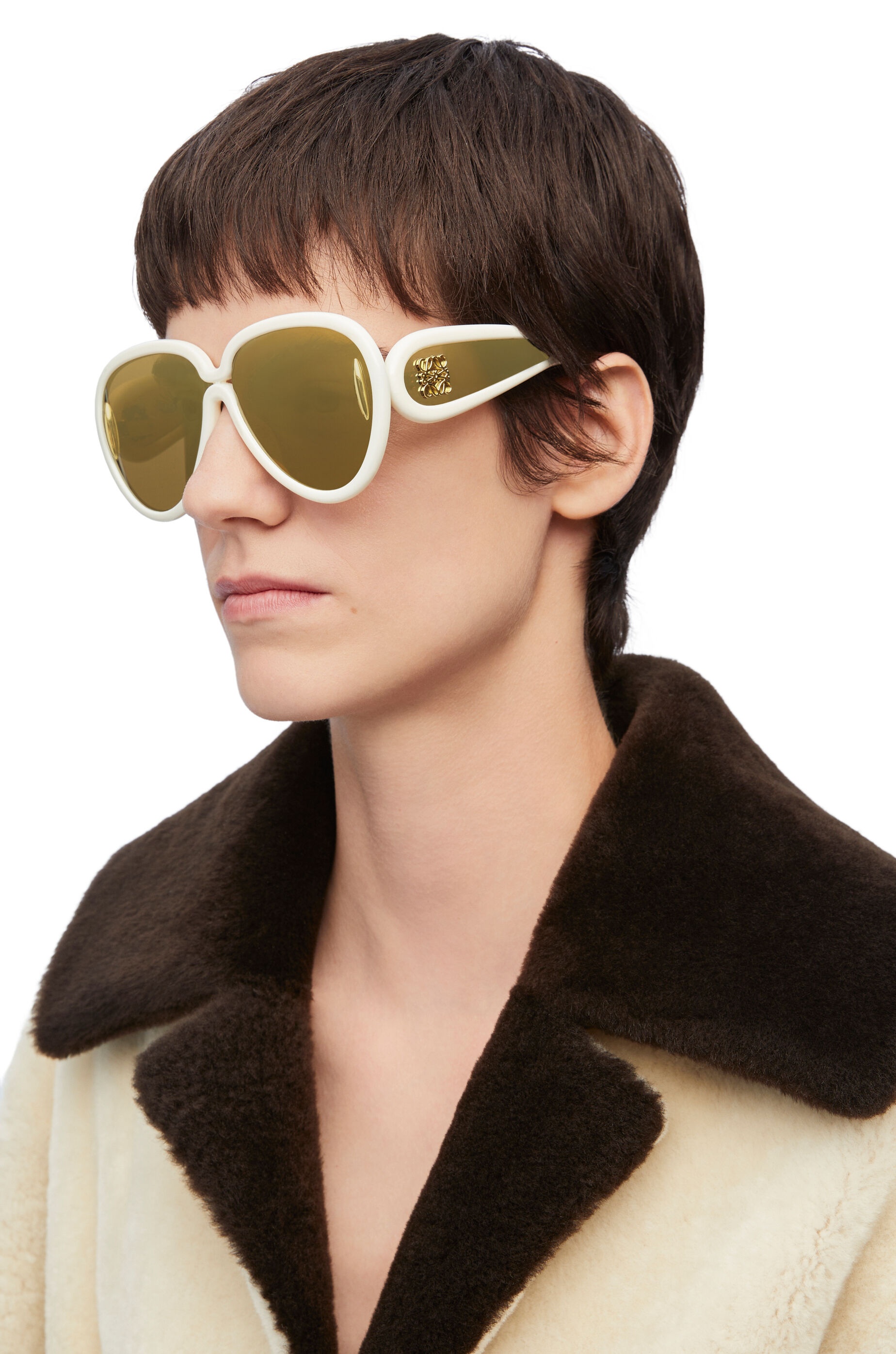 Pilot Mask sunglasses in acetate and nylon - 2