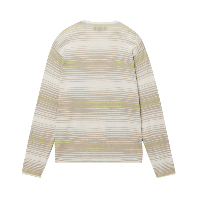Stüssy Stussy Horizontal Stripe Sweater 'Natural' outlook