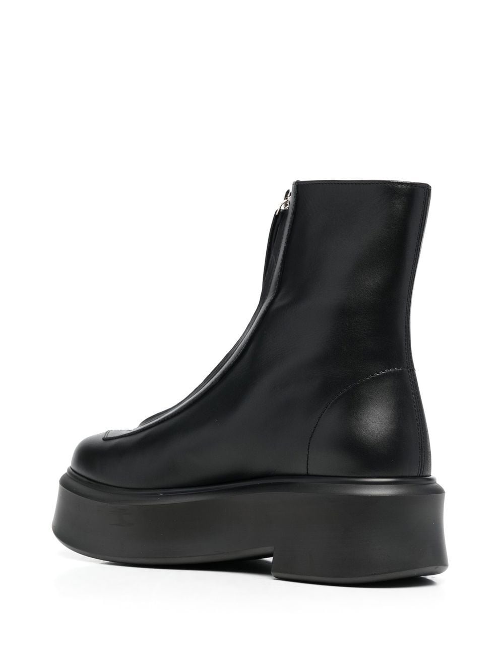 Schuhe chunky leather boots - 3