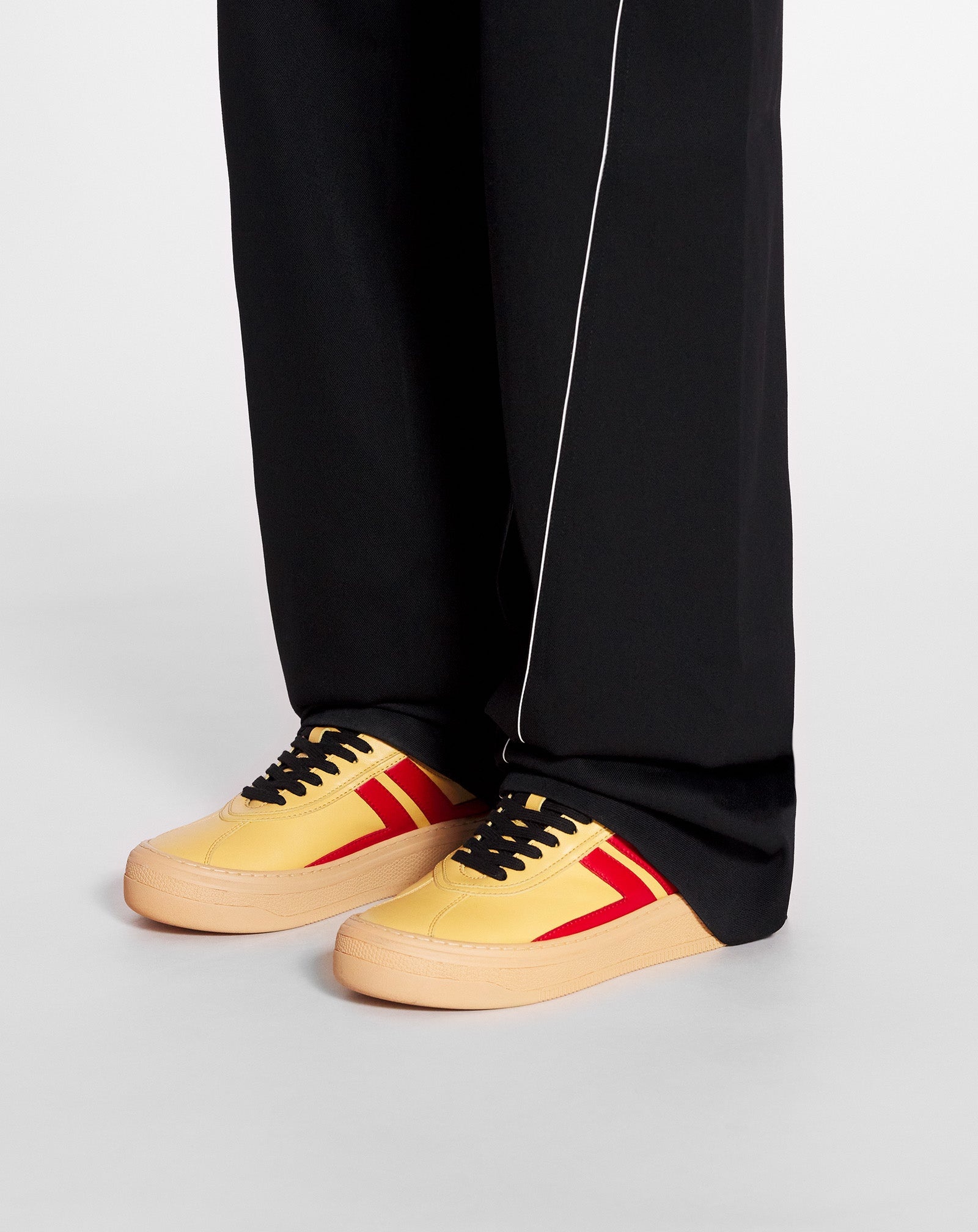 LANVIN X FUTURE LEATHER CASH SNEAKERS FOR WOMEN - 6