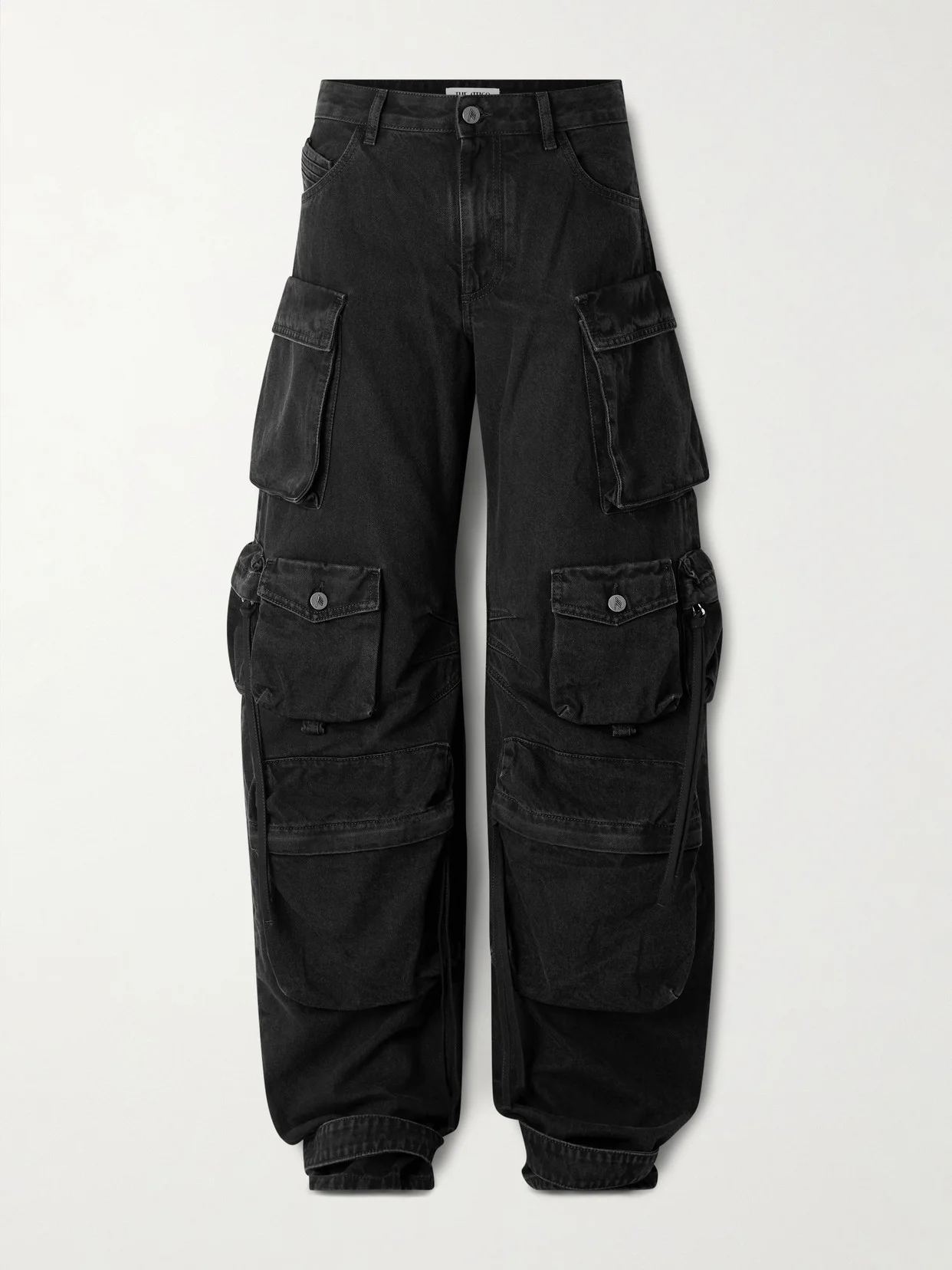 Low-rise Cargo Jeans - 1