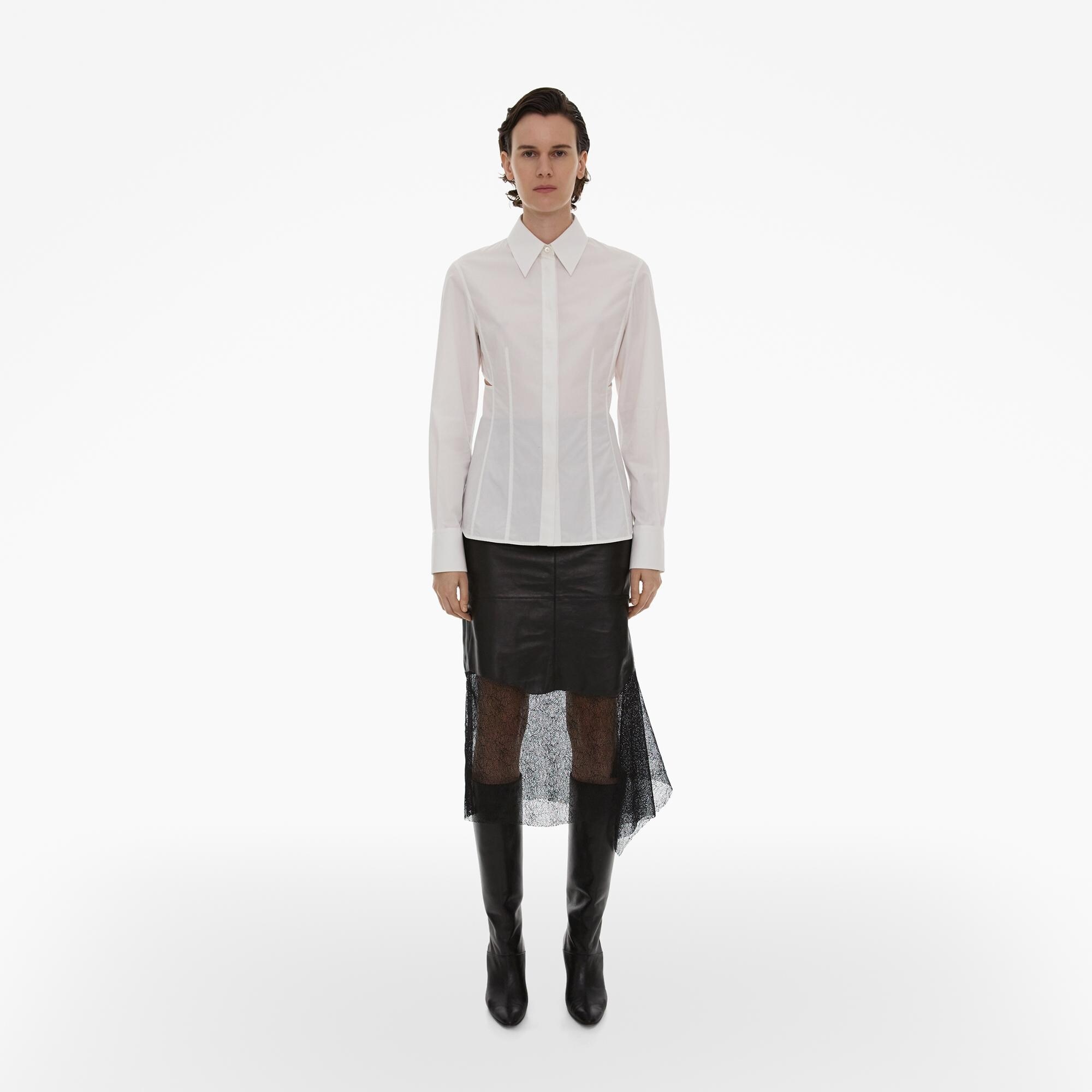 POPLIN SLASH SHIRT - 2