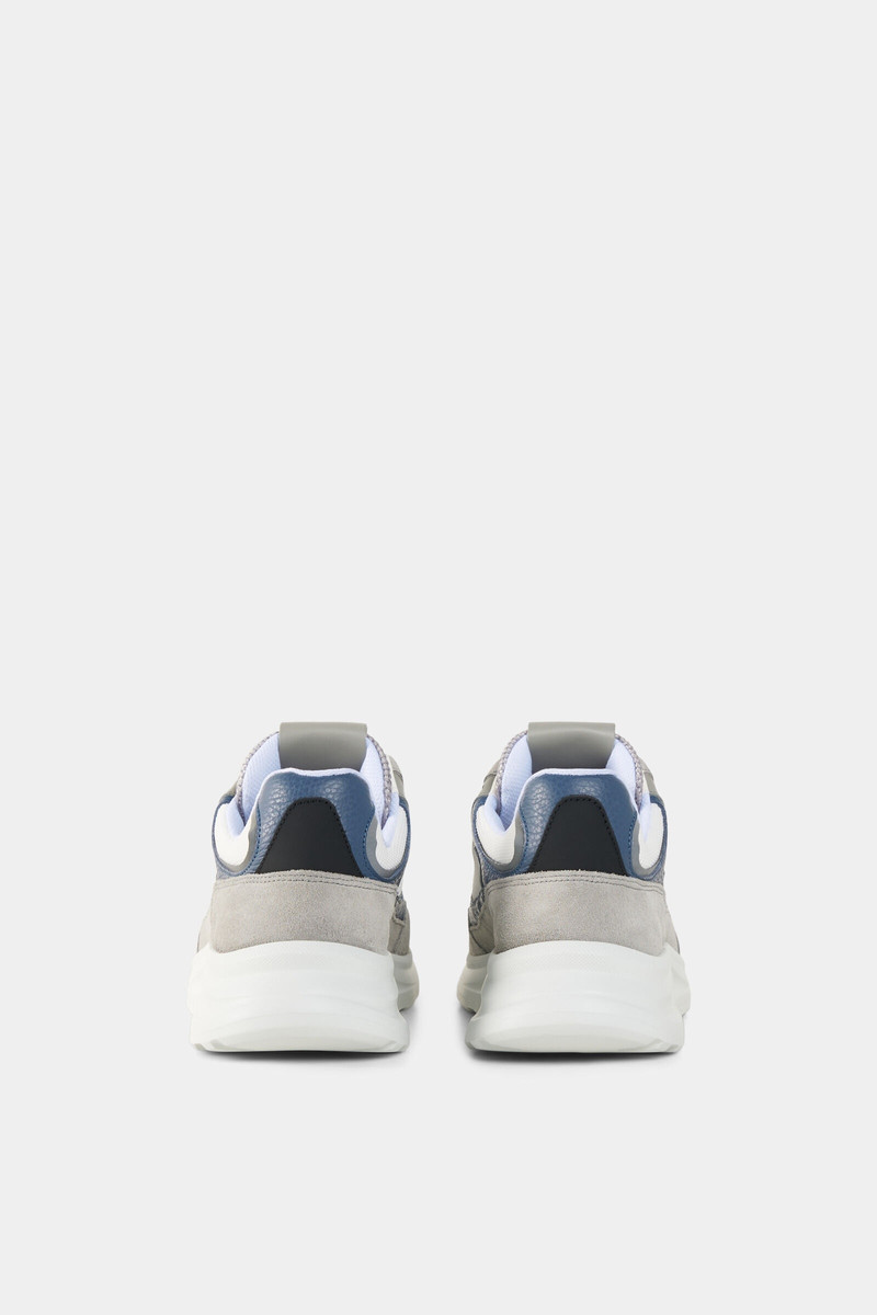 Sneaker Bilbao in Gray/white/blue 5