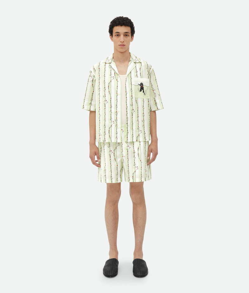 Printed Cotton Shorts 1