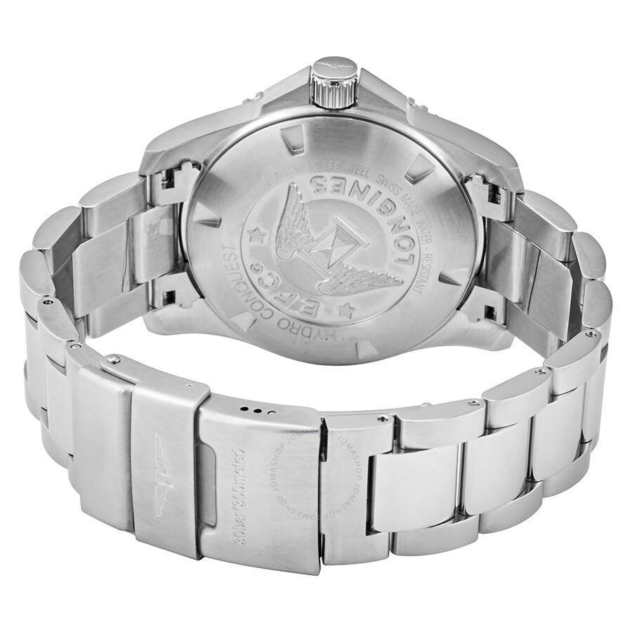 Longines HydroConquest Automatic Steel and Ceramic 41 mm Men's Watch L3.781.4.76.6 - 3