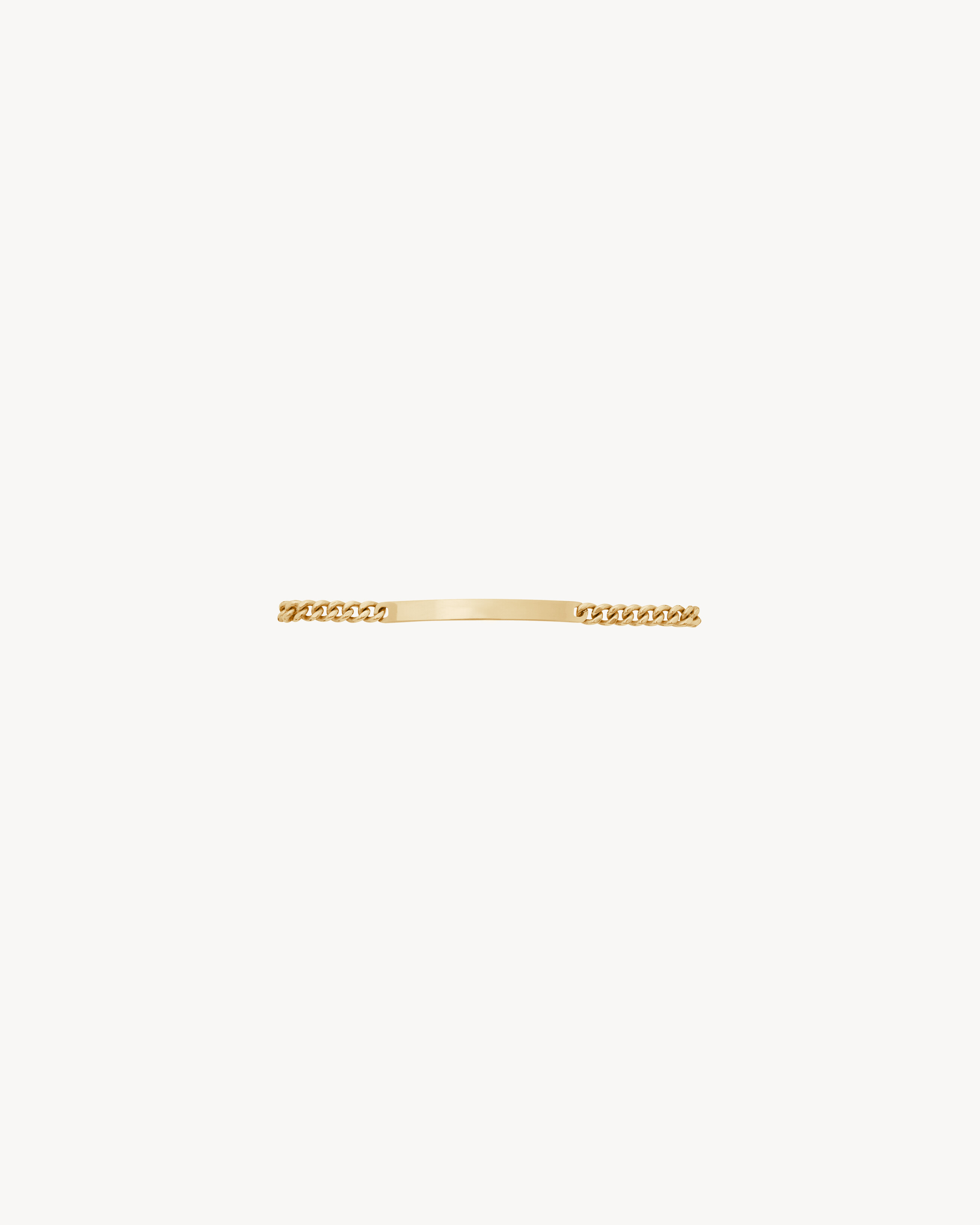 ID BRACELET IN 18K YELLOW GOLD - 2