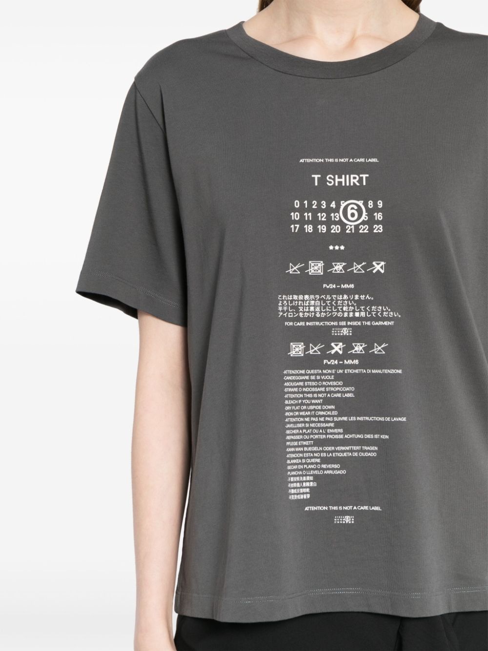 logo-print cotton T-shirt - 5
