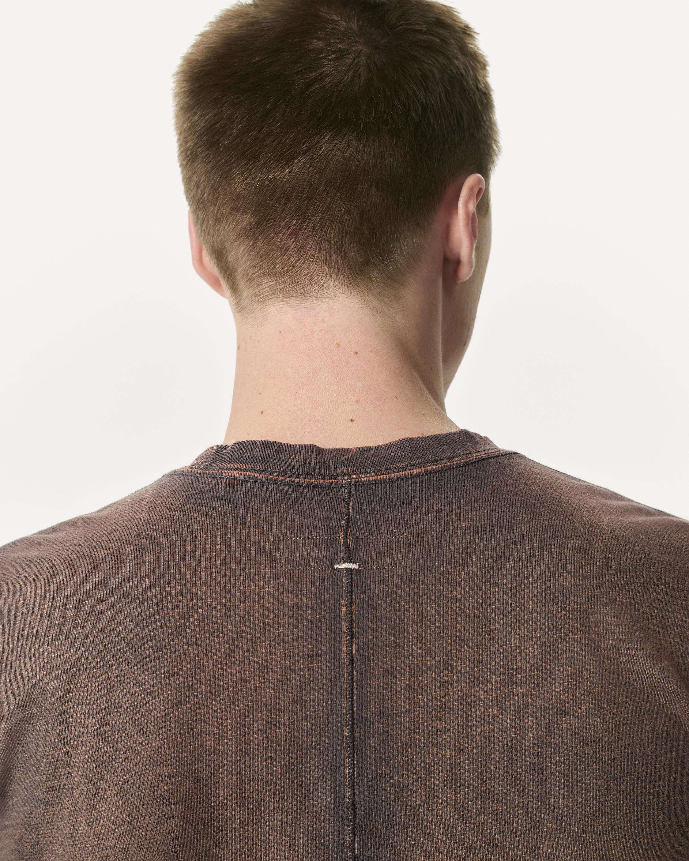 Washed Cotton Jersey Pocket T-Shirt - 6