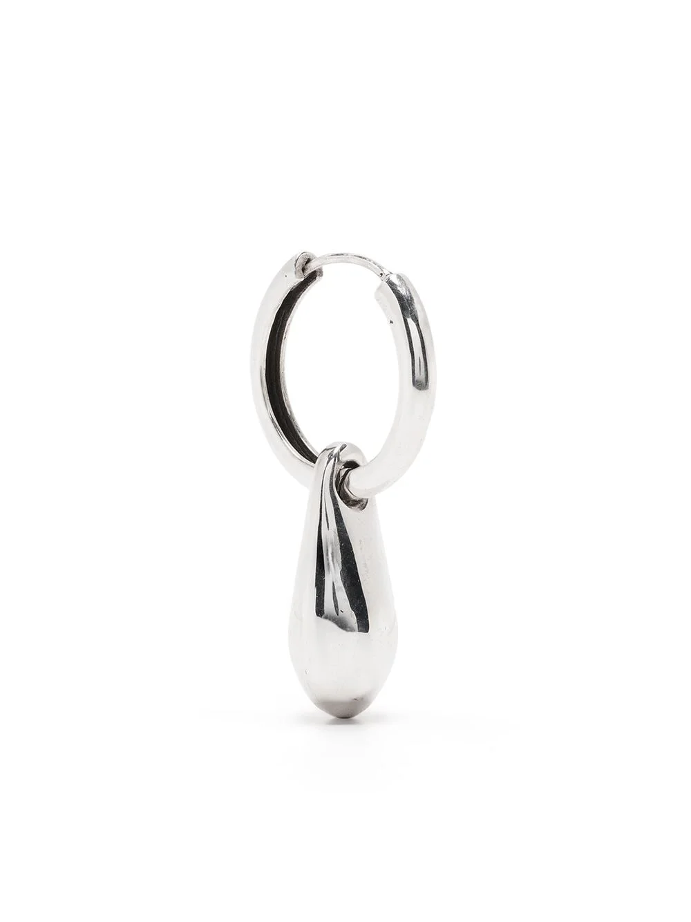 sterling silver drop single earring - 1
