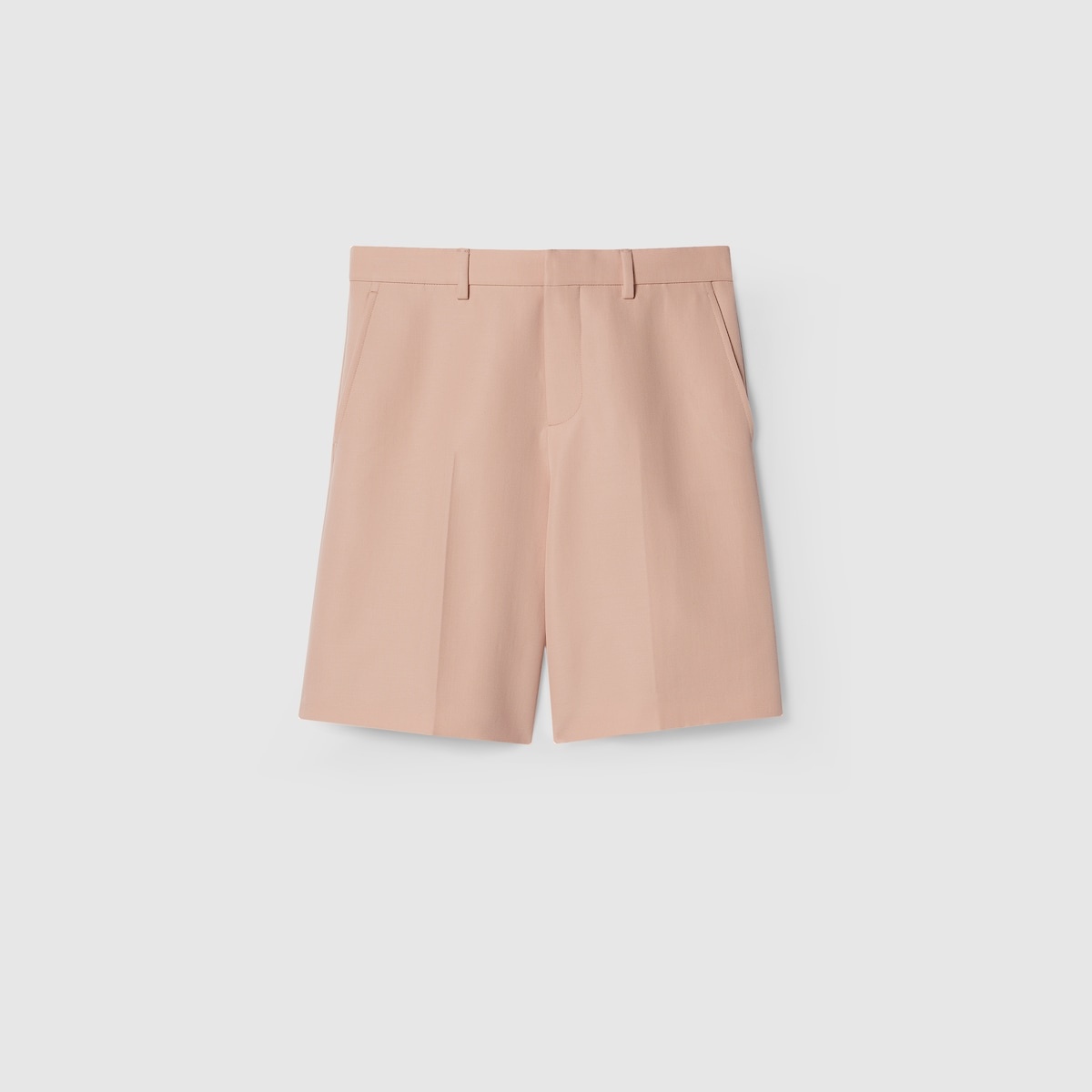 Wool mohair bermuda shorts - 1