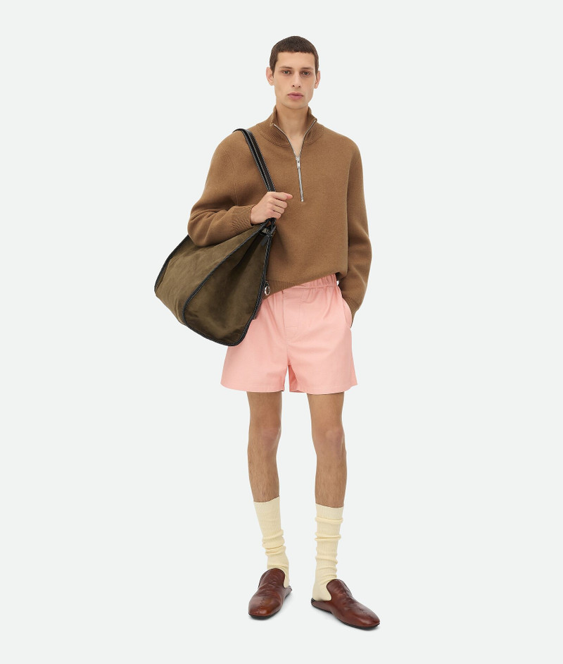 Compact Cashmere Zip Up Jumper 1