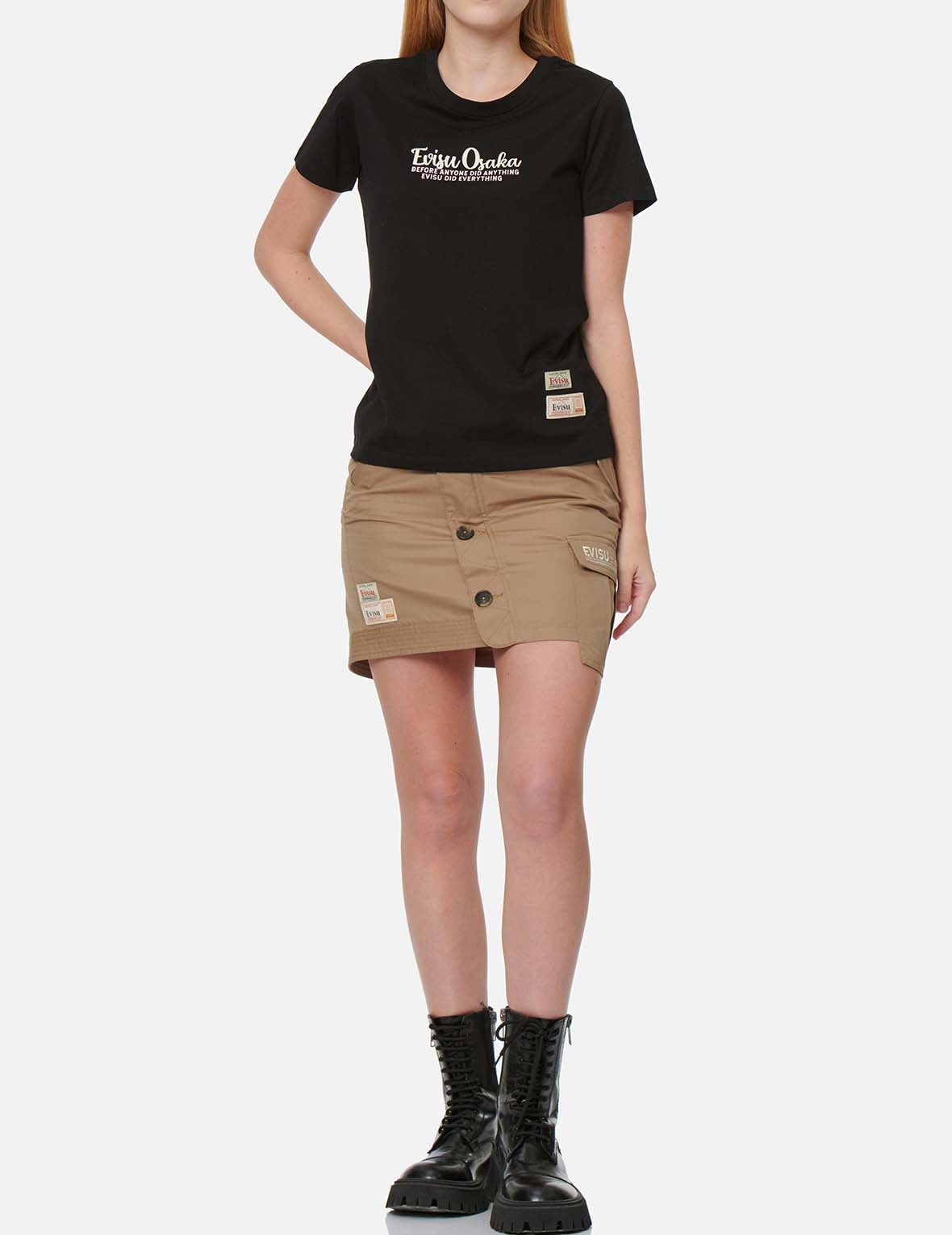 Button-up Asymmetric Skirt - 5