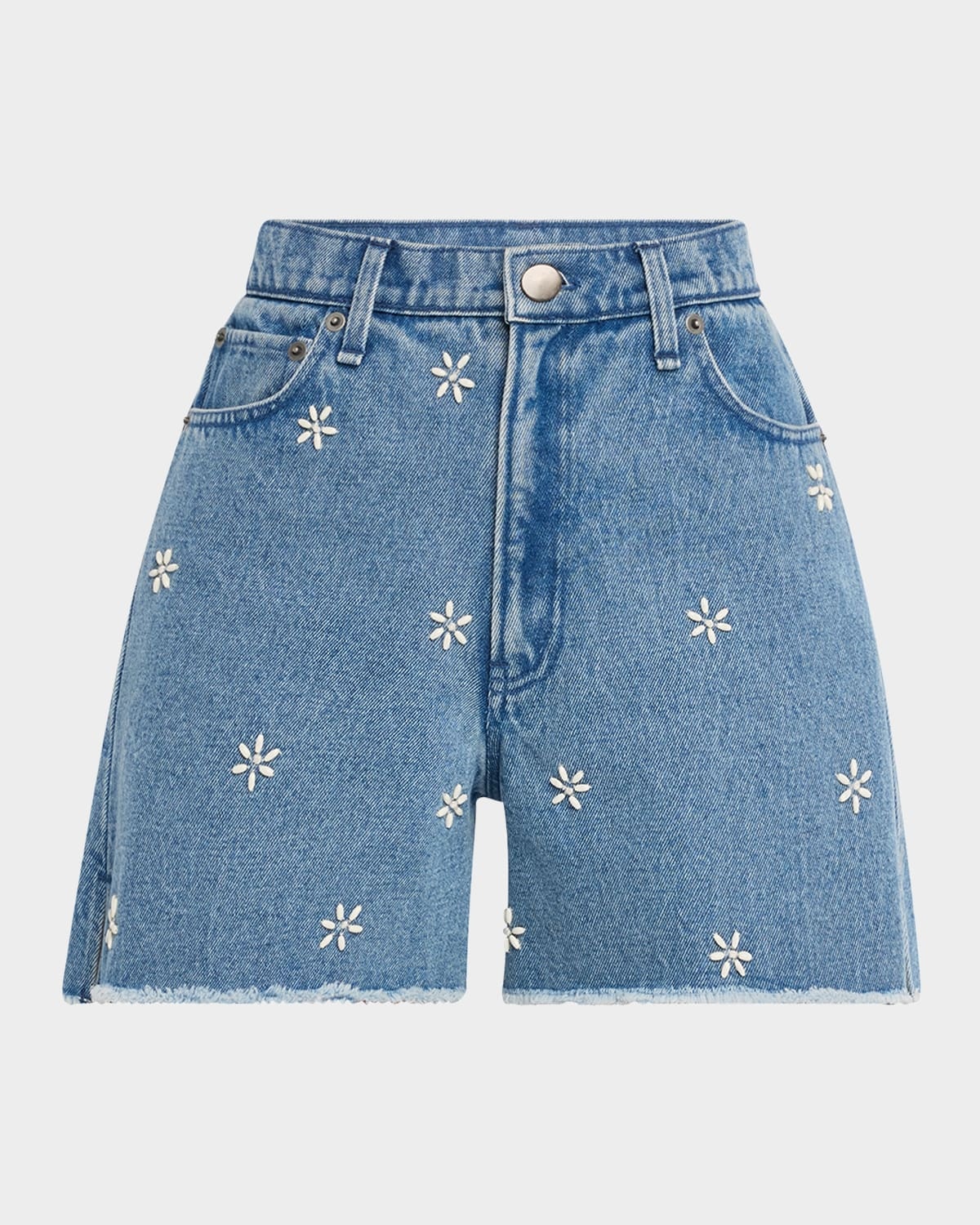 Aspen Embellished Denim Shorts - 1