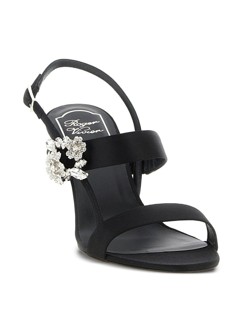 Roger Vivier Efflorescence jewel buckle sandals outlook