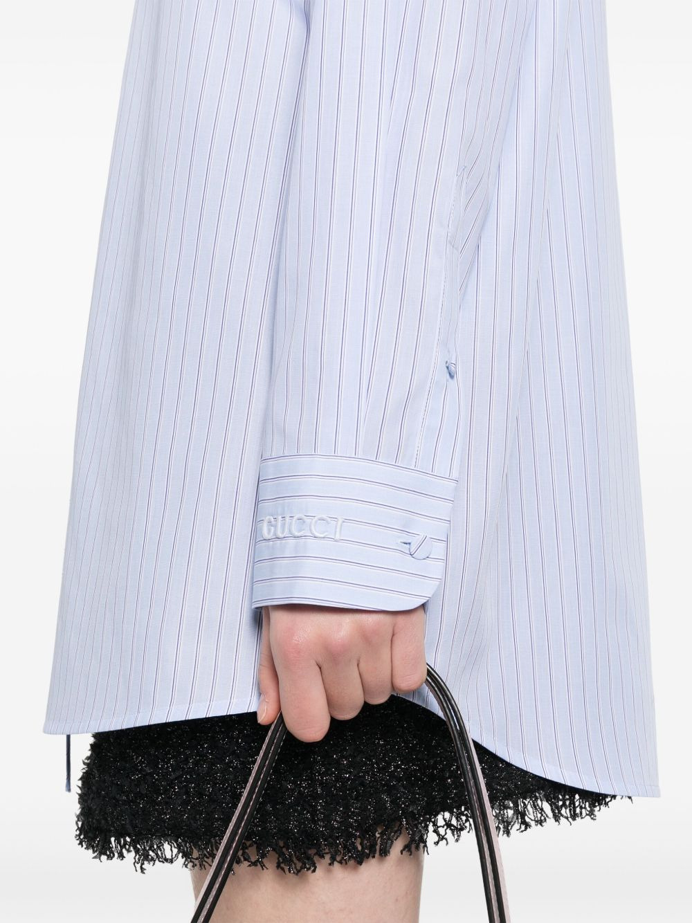 striped cotton shirt - 5