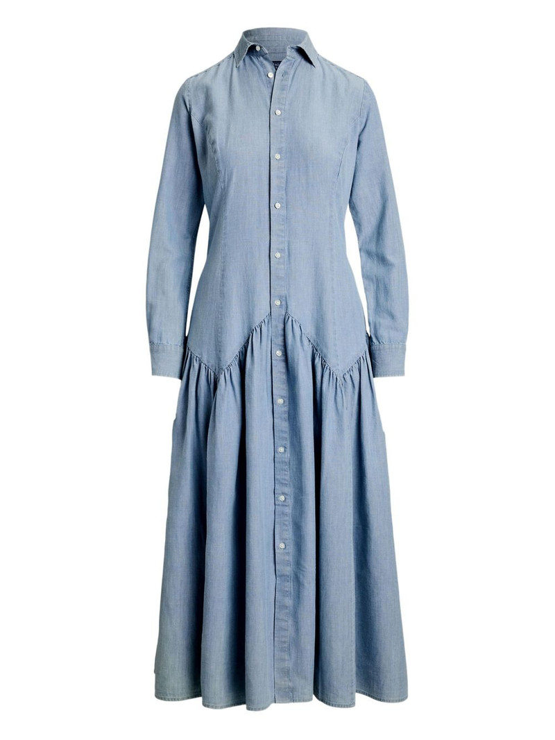 button-up shirt dress 1