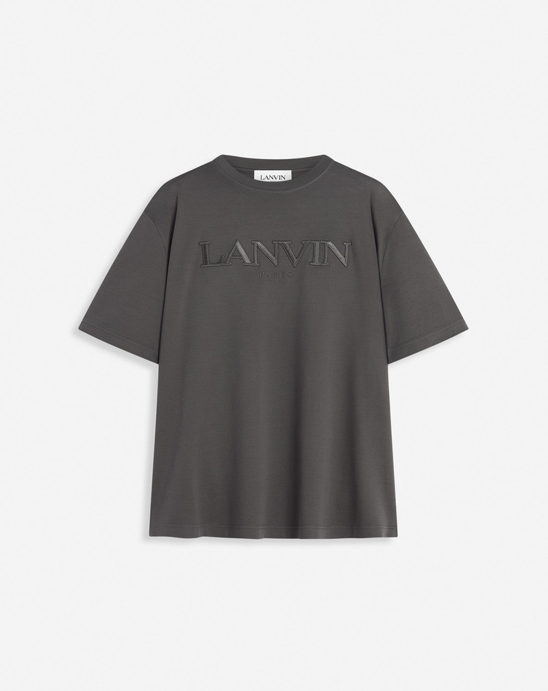 CLASSIC LANVIN PARIS EMBROIDERED T-SHIRT 1