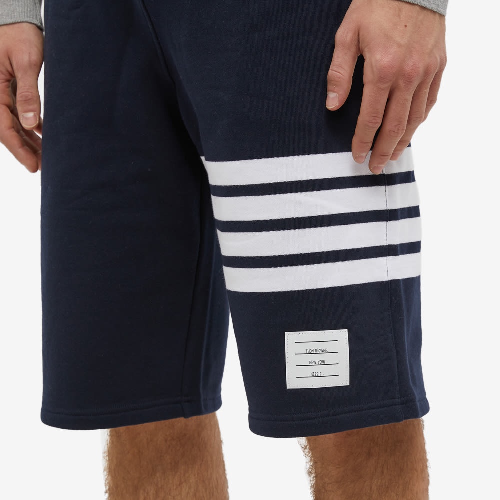 Thom Browne Engineered Stripe Sweat Shorts - 5